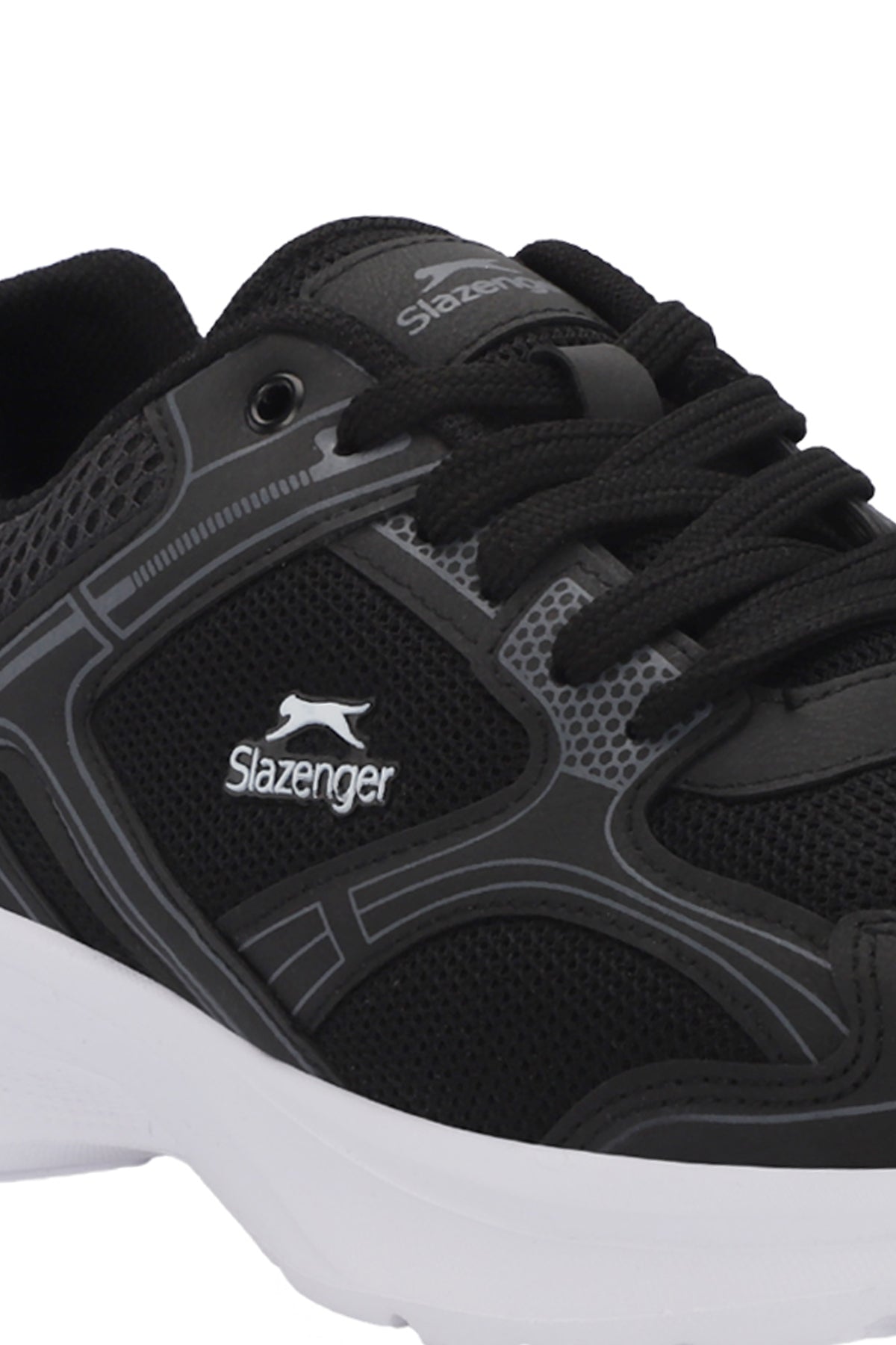 Slazenger Gala Black / White running shoes, view 4
