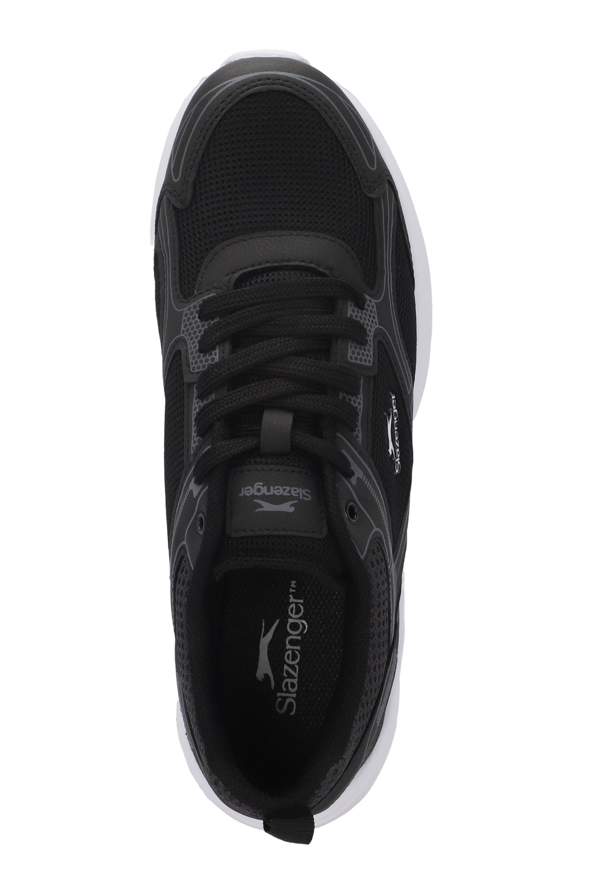 Slazenger Gala Black / White running shoes, view 5