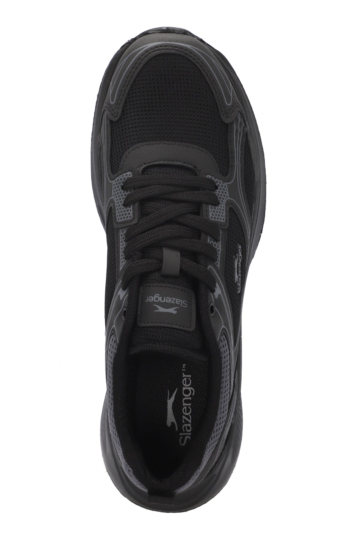 Slazenger Gala Black / Dark Grey running shoes, view 5