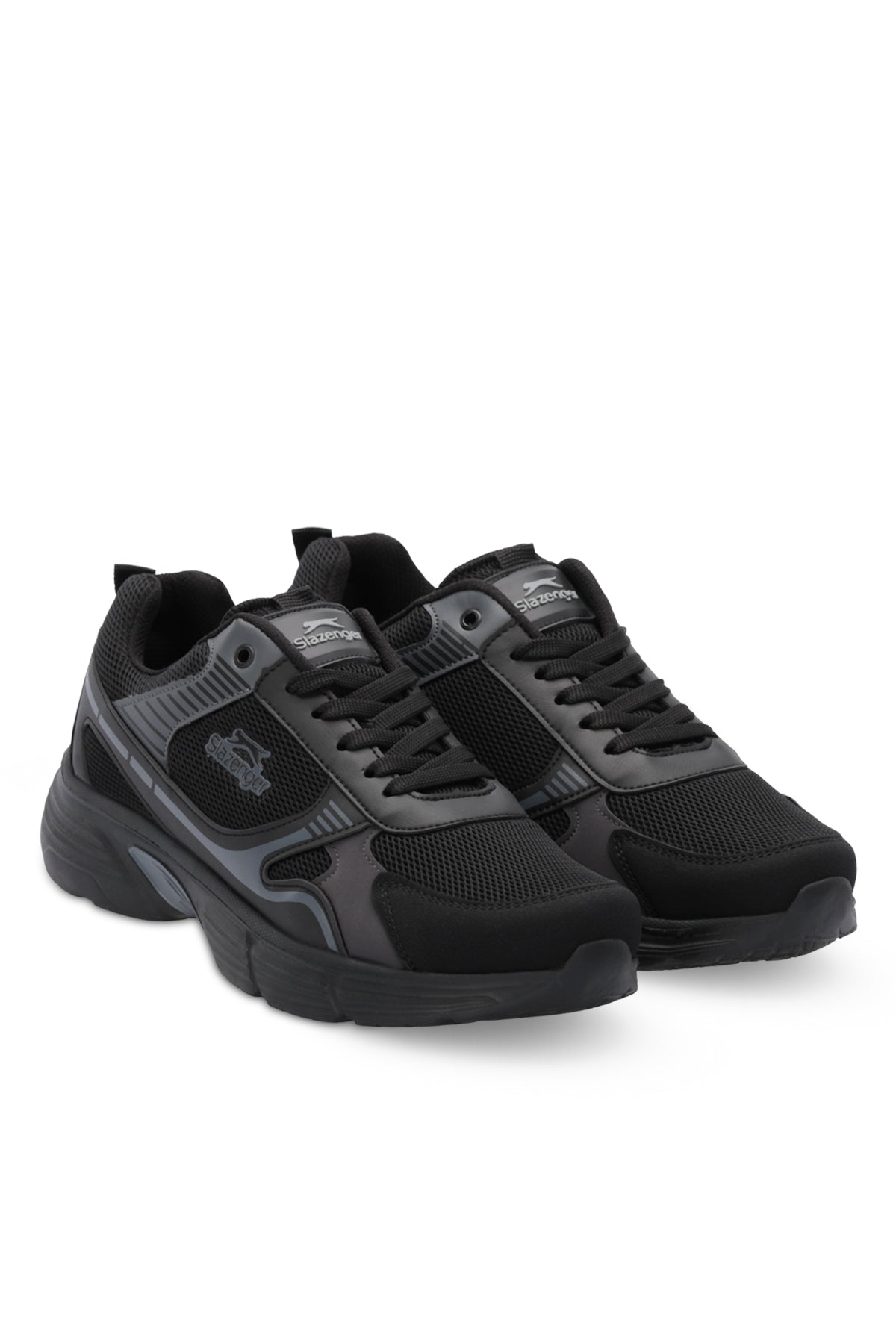 Slazenger Mirage Black / Black running shoes, view 2