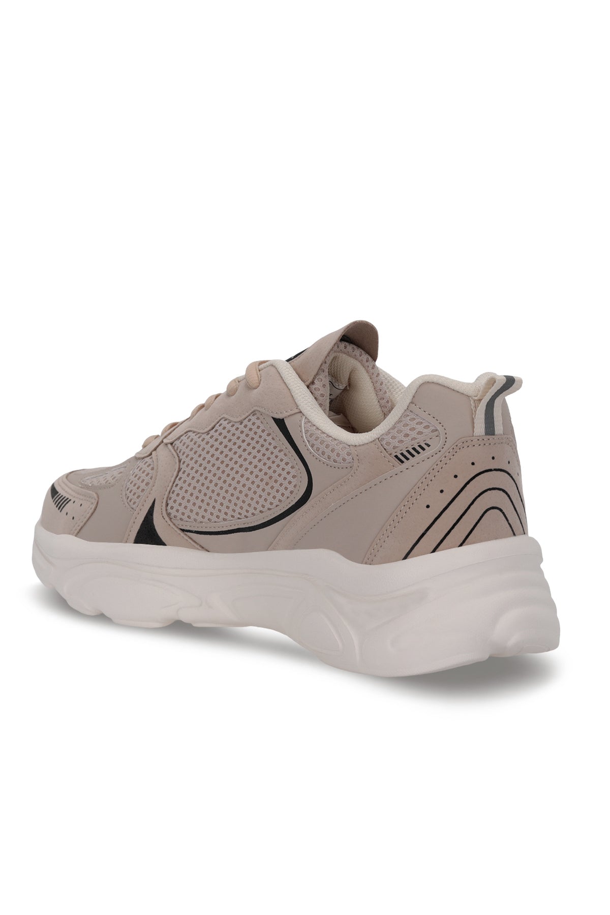 Slazenger Inferno Beige / Black running shoes, view 3