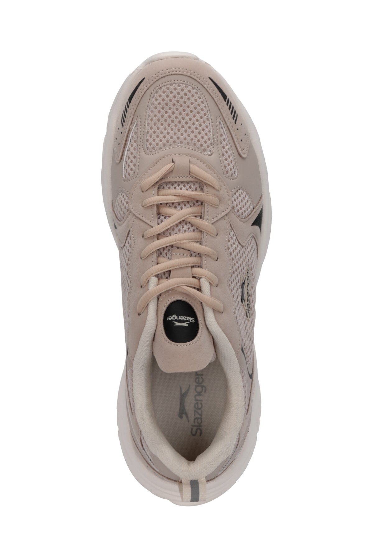 Slazenger Inferno Beige / Black running shoes, view 5