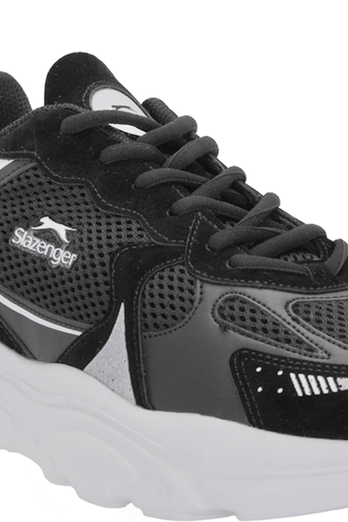 Slazenger Inferno Black / White running shoes, view 4