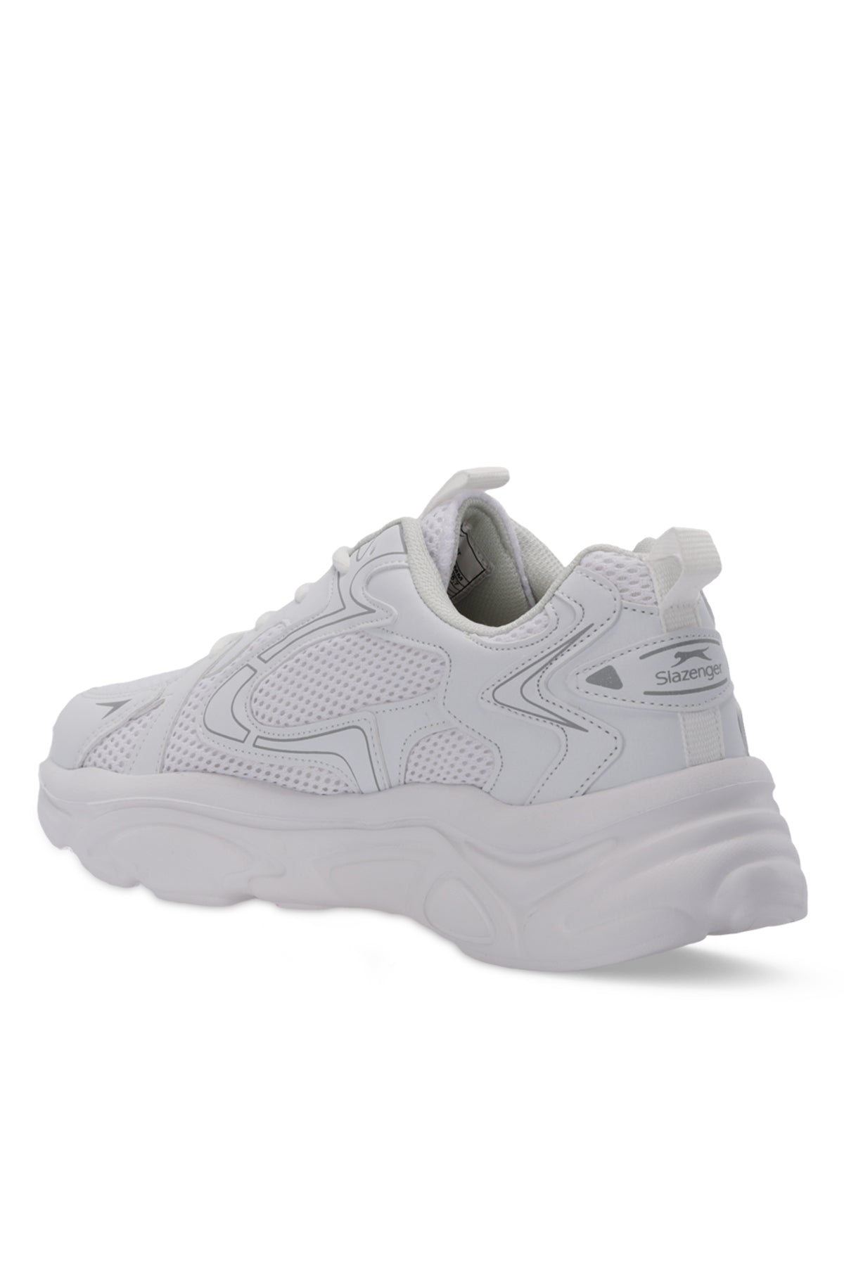 Slazenger Inmortal White / Grey running shoes, view 3