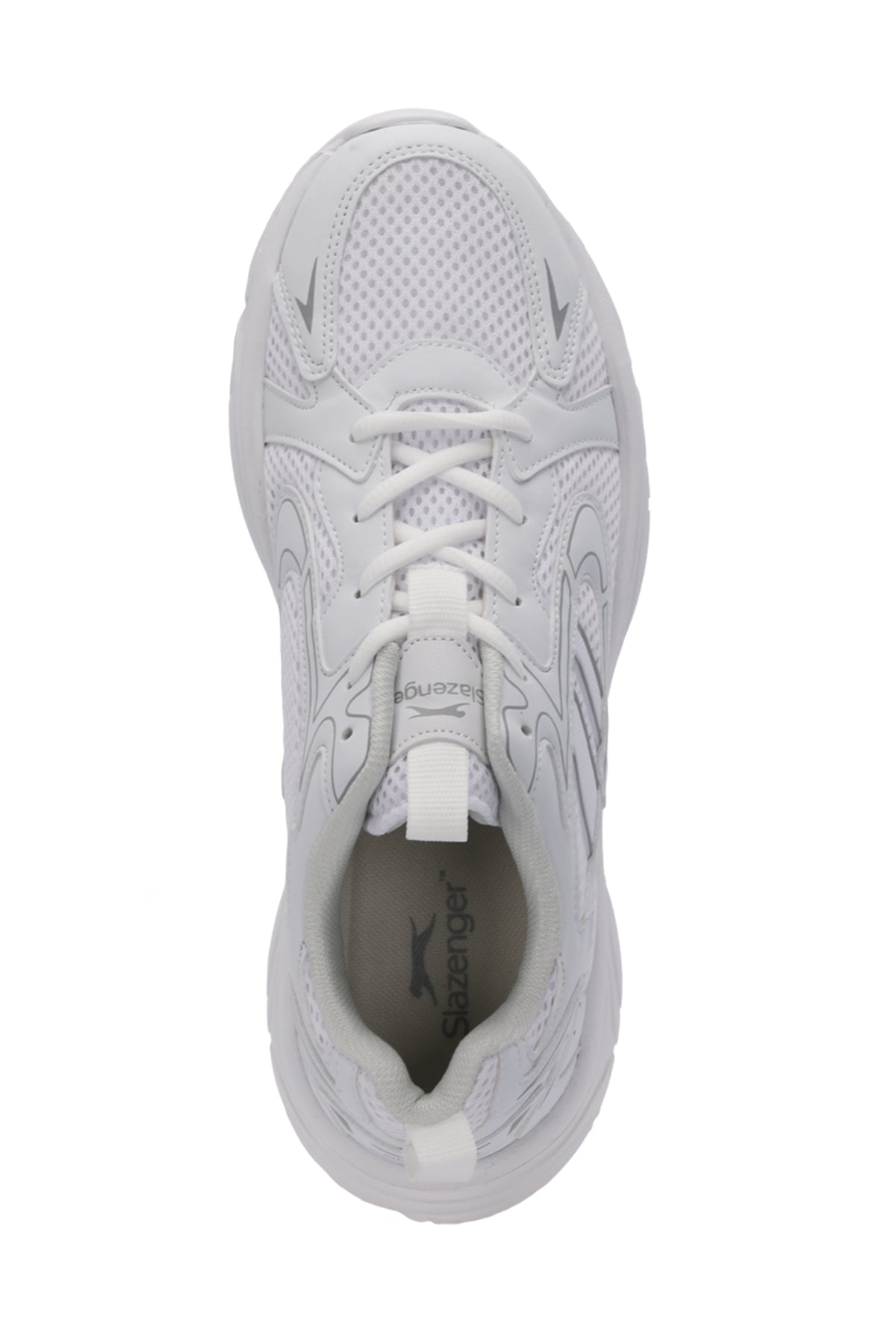 Slazenger Inmortal White / Grey running shoes, view 5