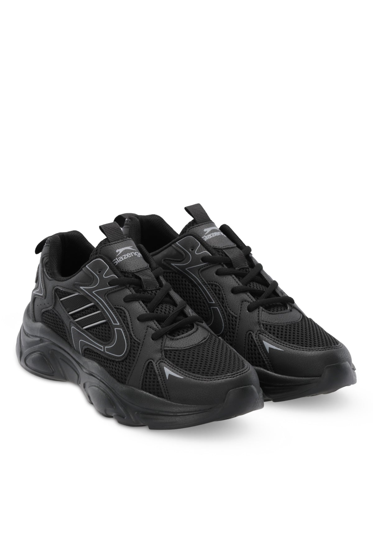 Slazenger Inmortal Black / Dark Grey running shoes, view 2