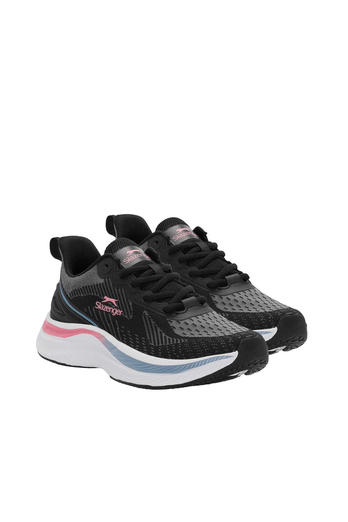 Slazenger Wetford Women's Sneakers - Black / Dark Grey angle 2
