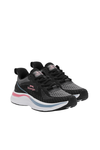 Slazenger Wetford Women's Sneakers - Black / Koyu Grey angle 2