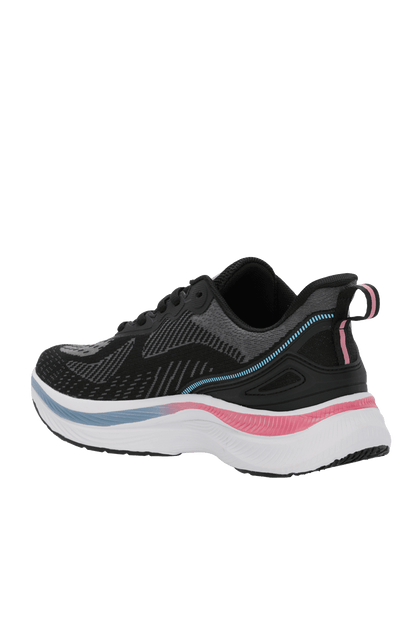 Slazenger Wetford Women's Sneakers - Black / Koyu Grey angle 3