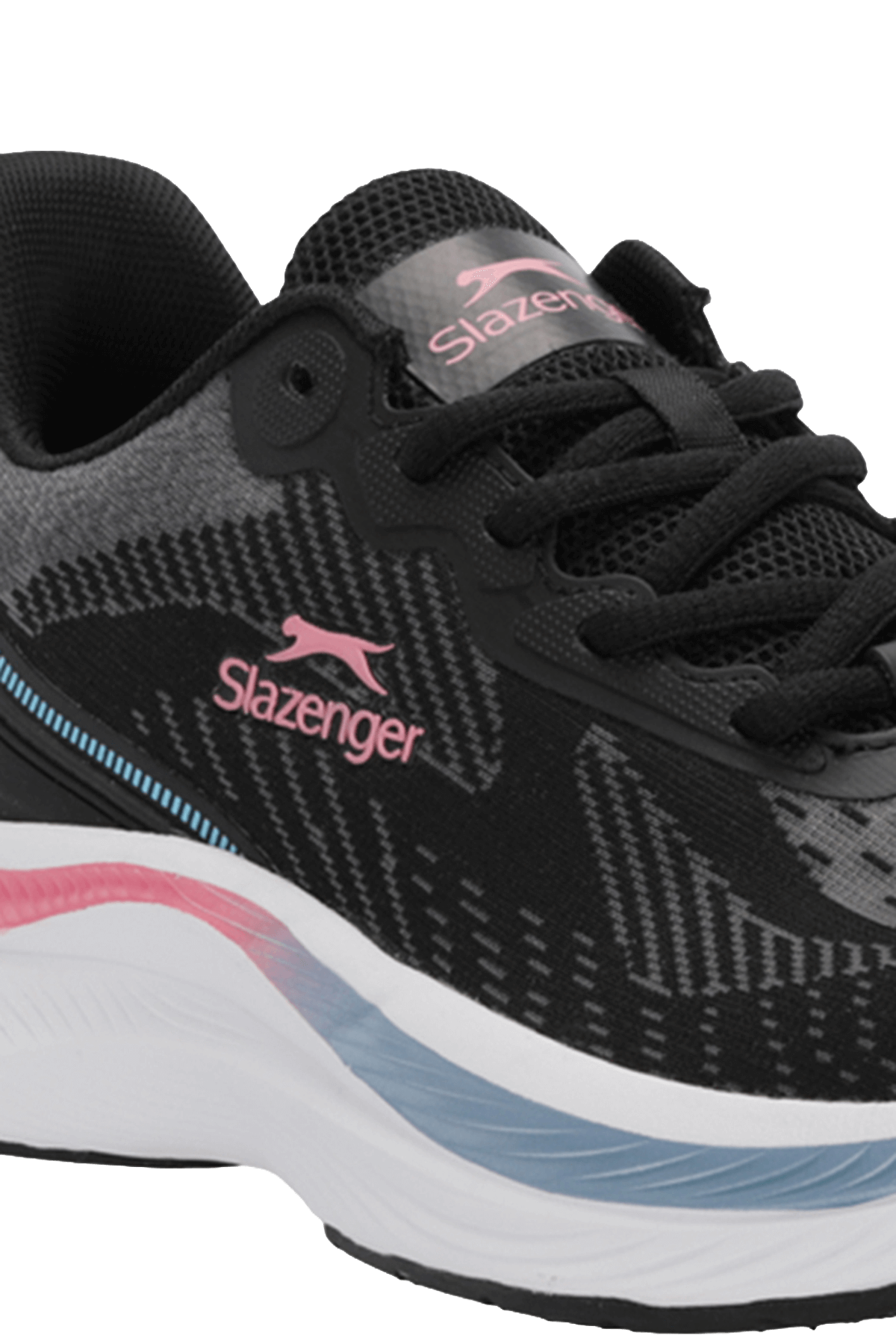 Slazenger Wetford Women's Sneakers - Black / Dark Grey angle 4