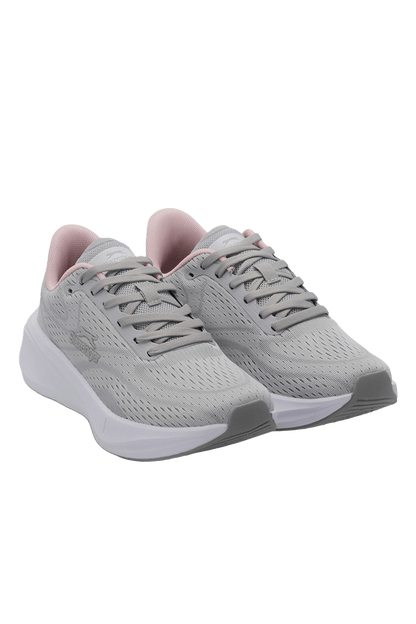 Slazenger Wise Women's Sneakers - Grey / Pink angle 2