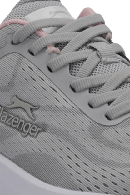 Slazenger Wise Women's Sneakers - Grey / Pink angle 4