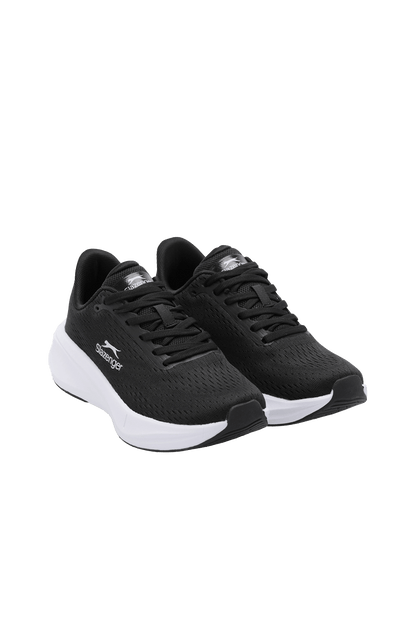 Slazenger Wise Women's Sneakers - Black / White angle 2