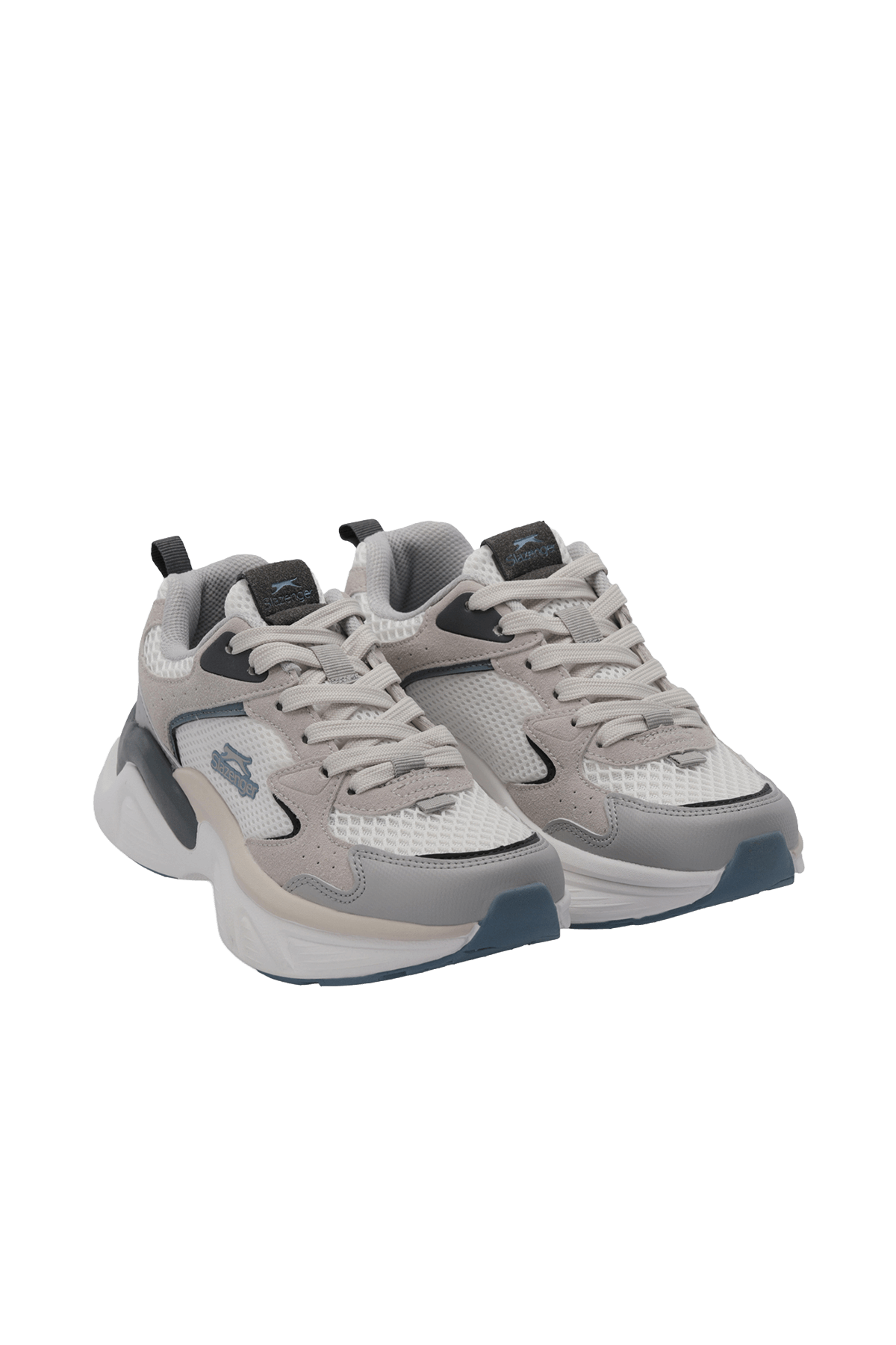 Slazenger Wind Women's Sneakers - White / Grey angle 2