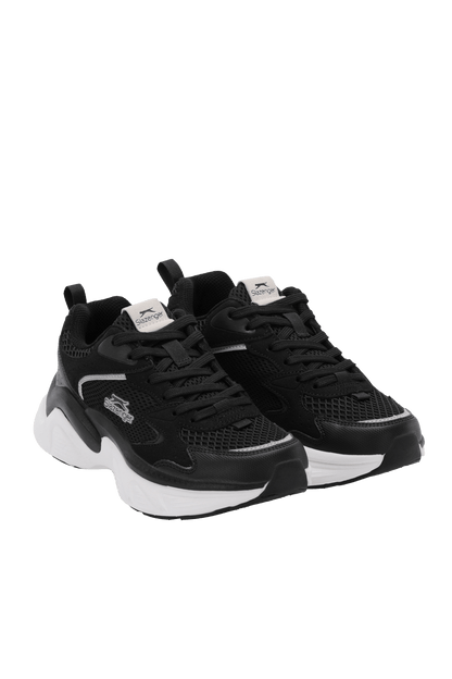 Slazenger Wind Women's Sneakers - Black / Grey angle 2