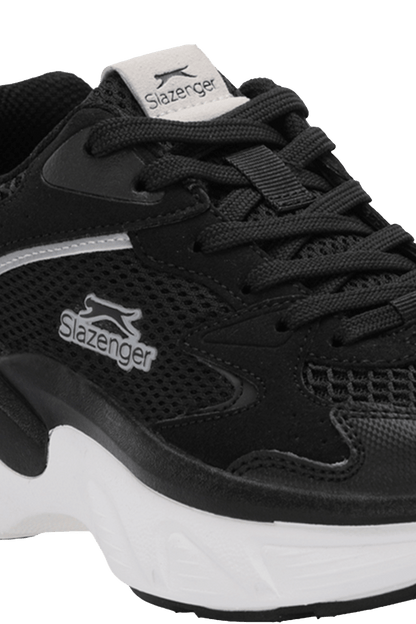 Slazenger Wind Women's Sneakers - Black / Grey angle 4