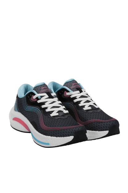 Slazenger Wessel Women's Sneakers - Navy / Pink angle 2
