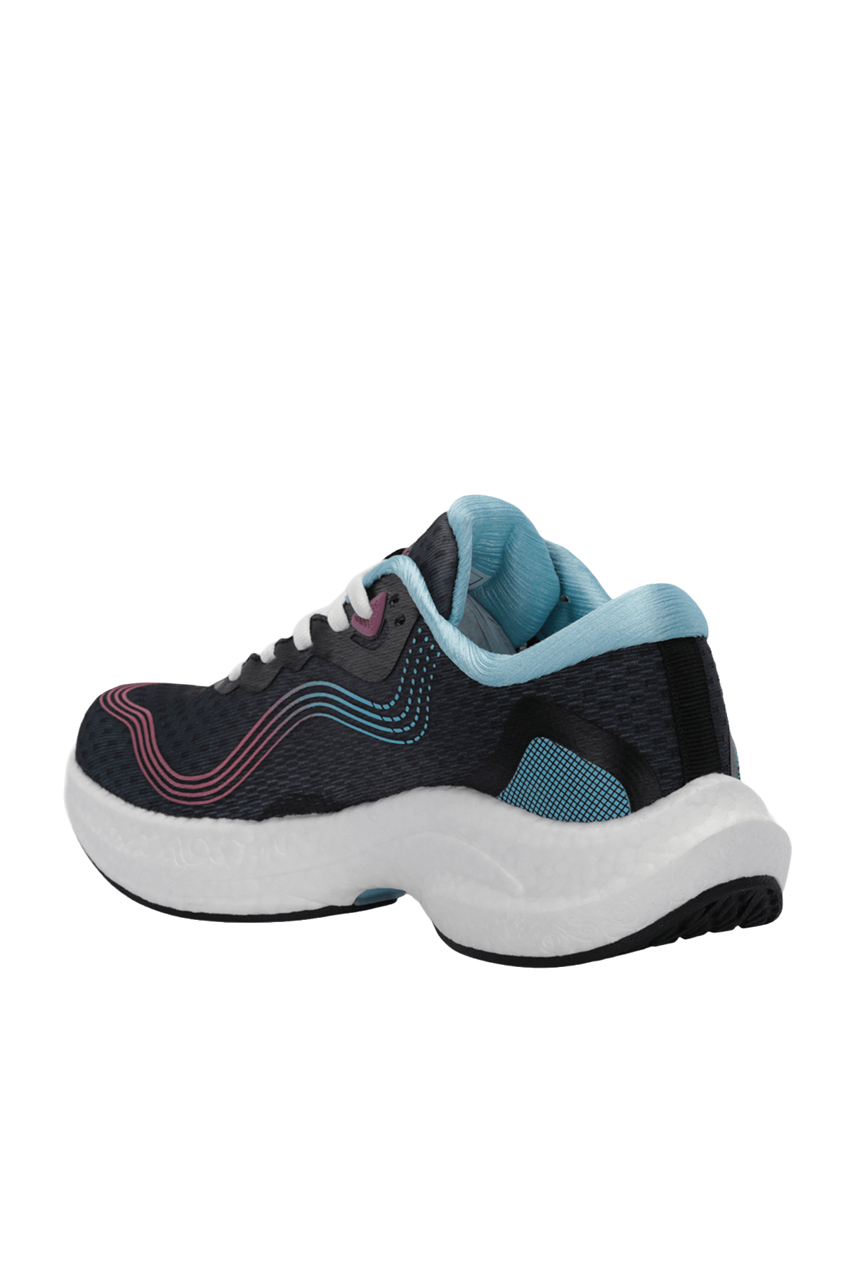 Slazenger Wessel Women's Sneakers - Navy / Pink angle 3