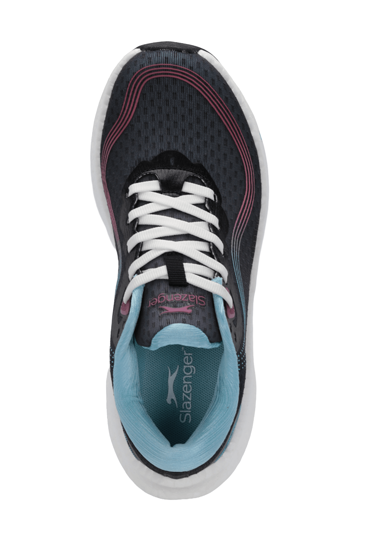 Slazenger Wessel Women's Sneakers - Navy / Pink angle 5