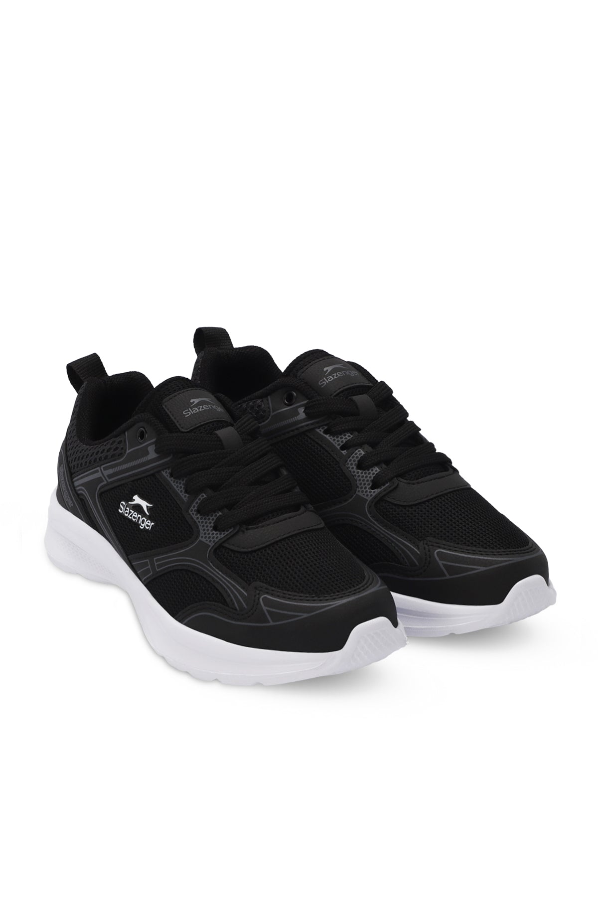 Slazenger Gala Black / White running shoes, view 2