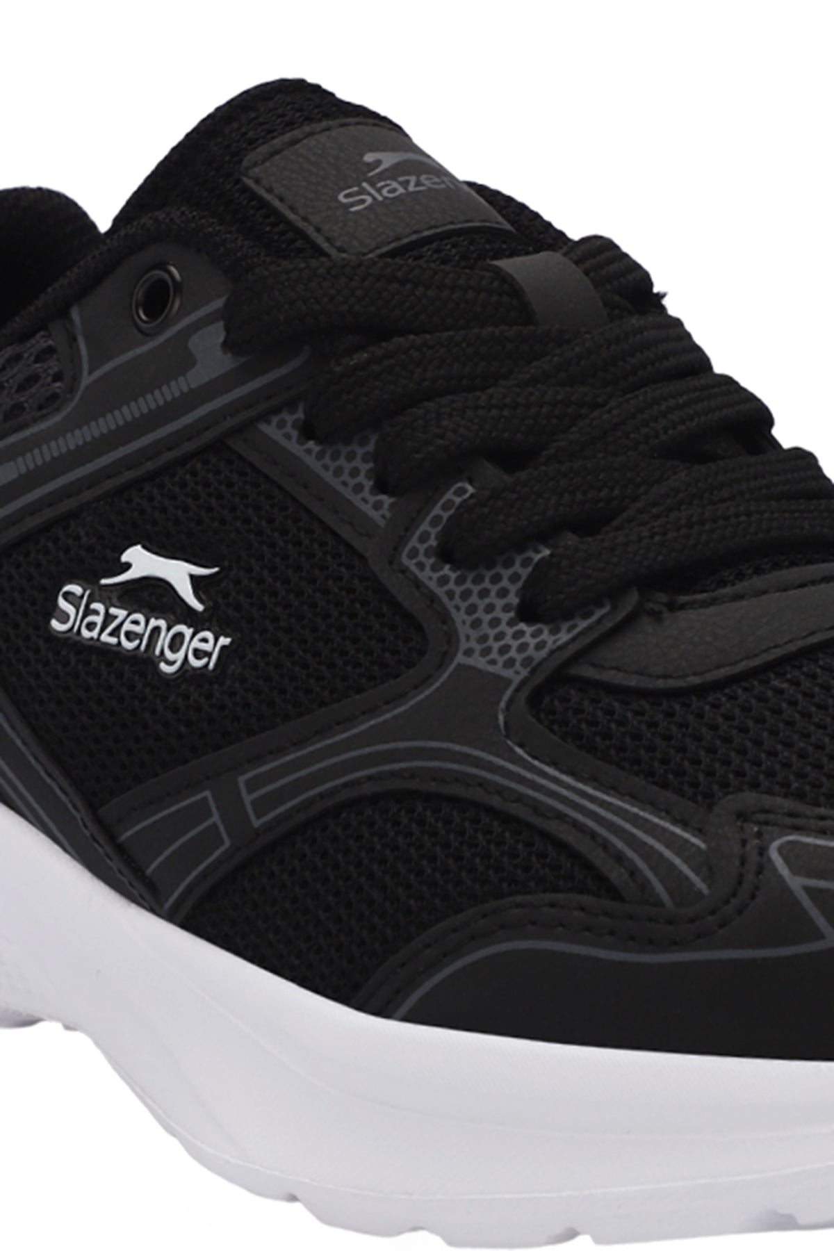 Slazenger Gala Black / White running shoes, view 4