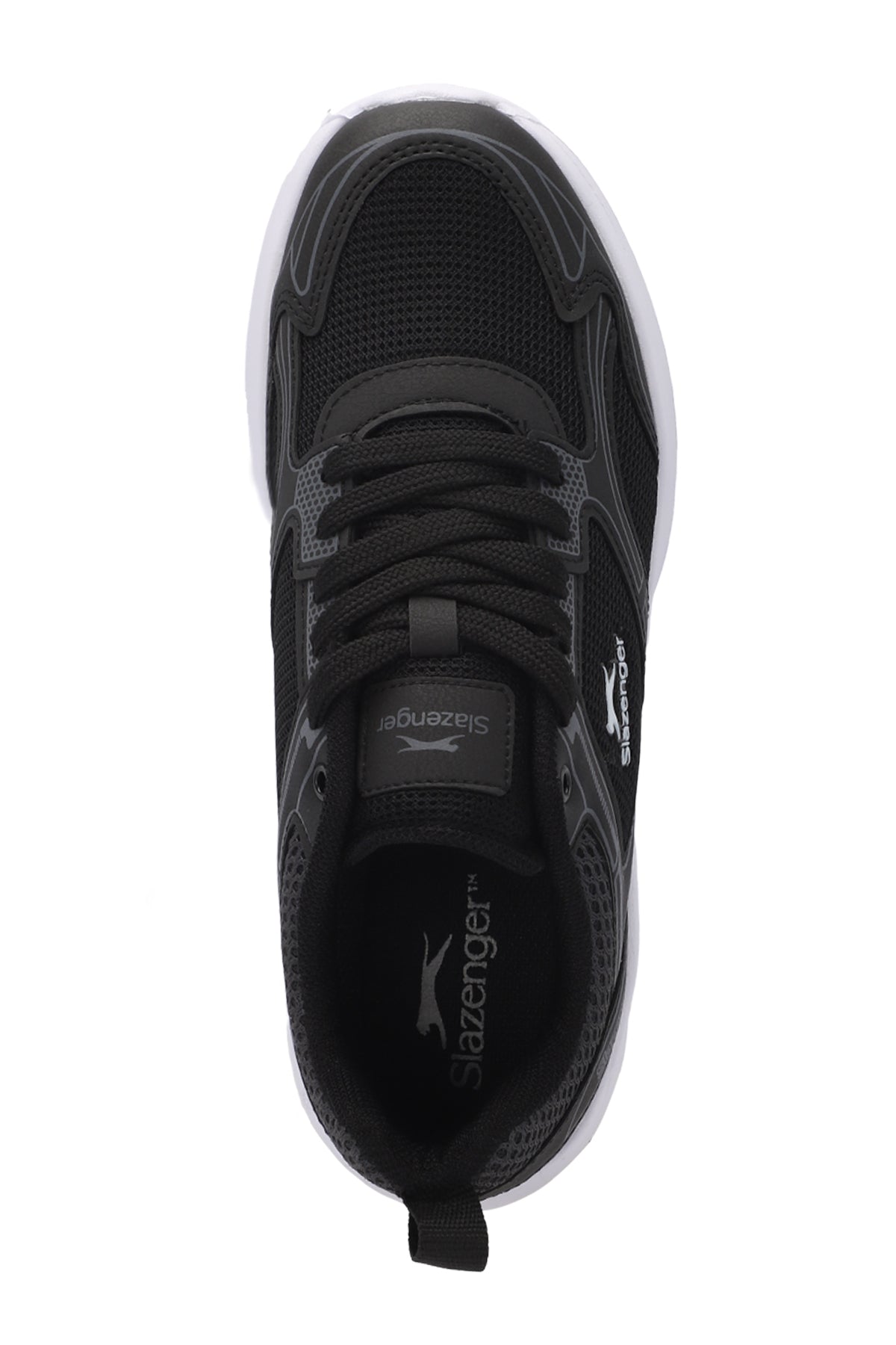 Slazenger Gala Black / White running shoes, view 5