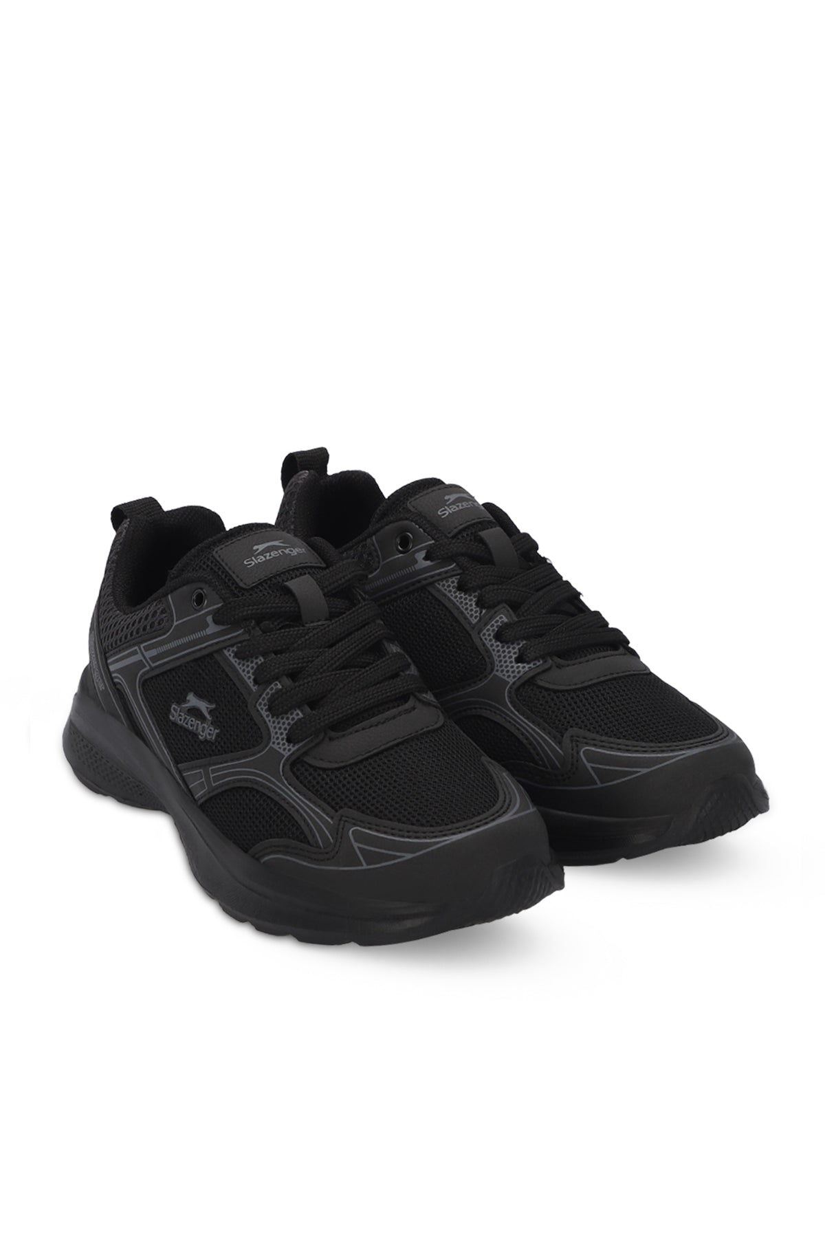 Slazenger Gala Black / Dark Grey running shoes, view 2