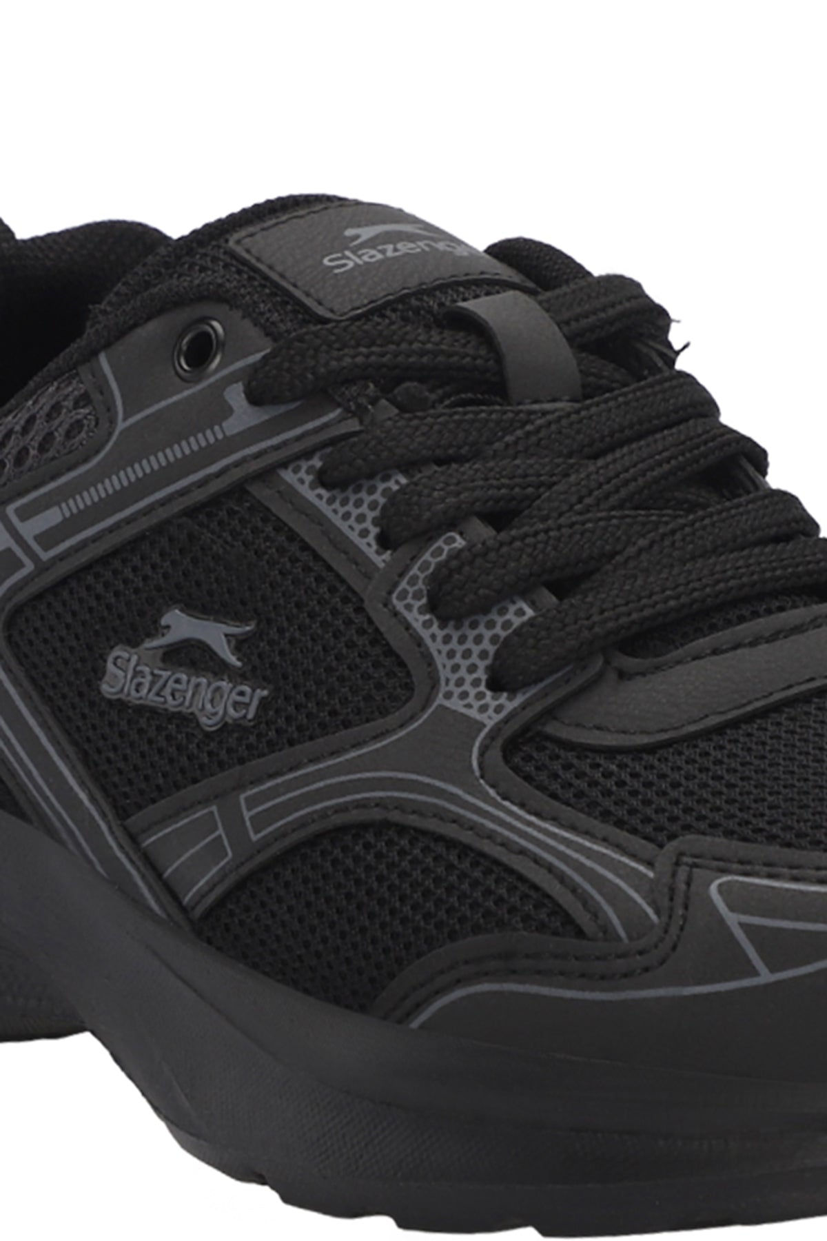 Slazenger Gala Black / Dark Grey running shoes, view 4