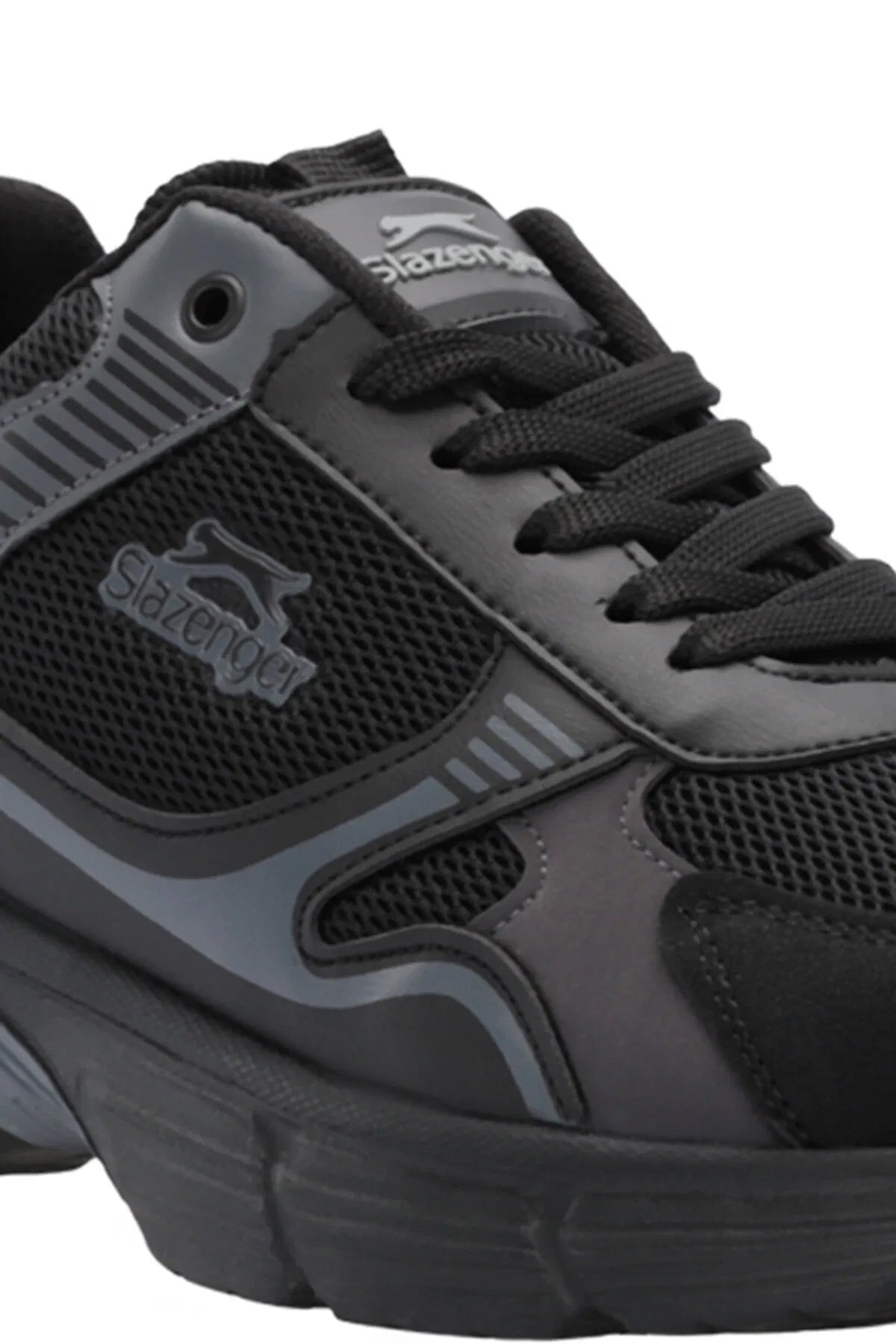 Slazenger Mirage Black / Black running shoes, view 4