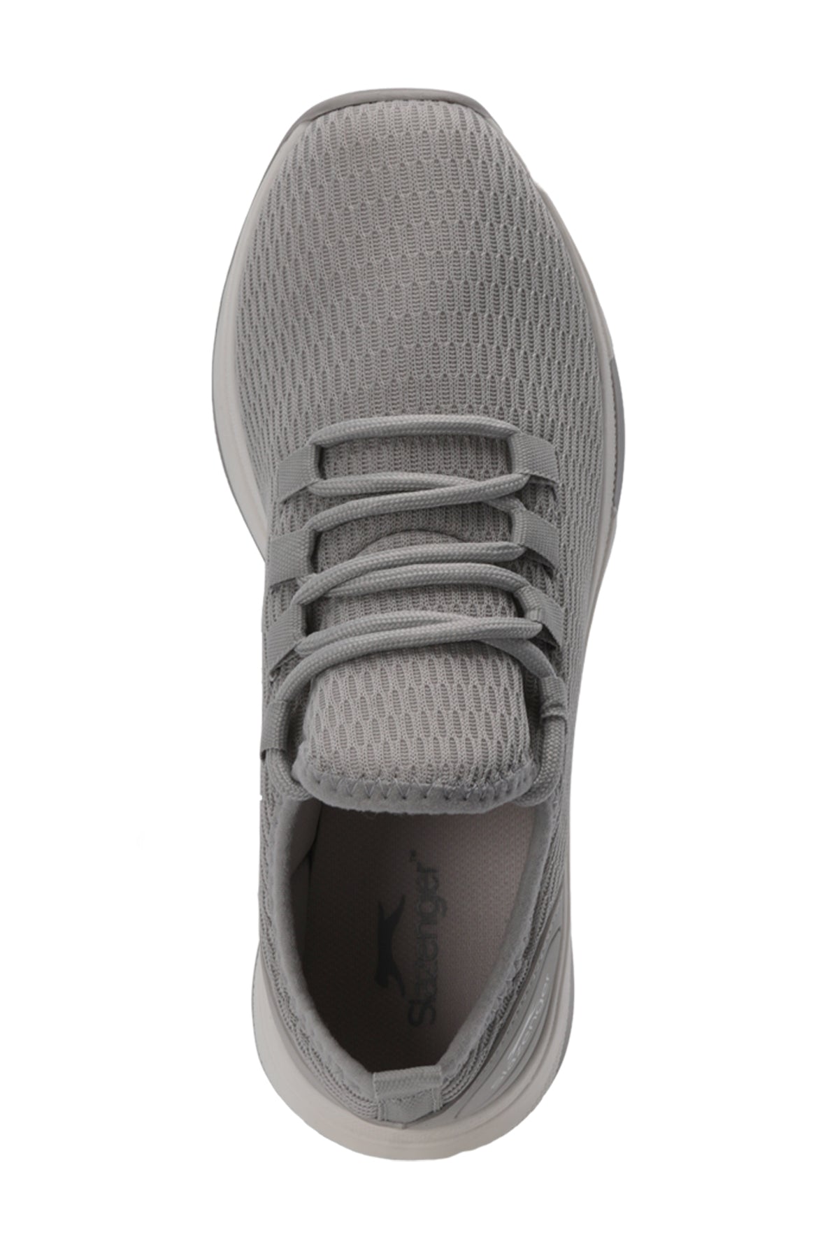 Slazenger Pulse Grey / White running shoes, view 5