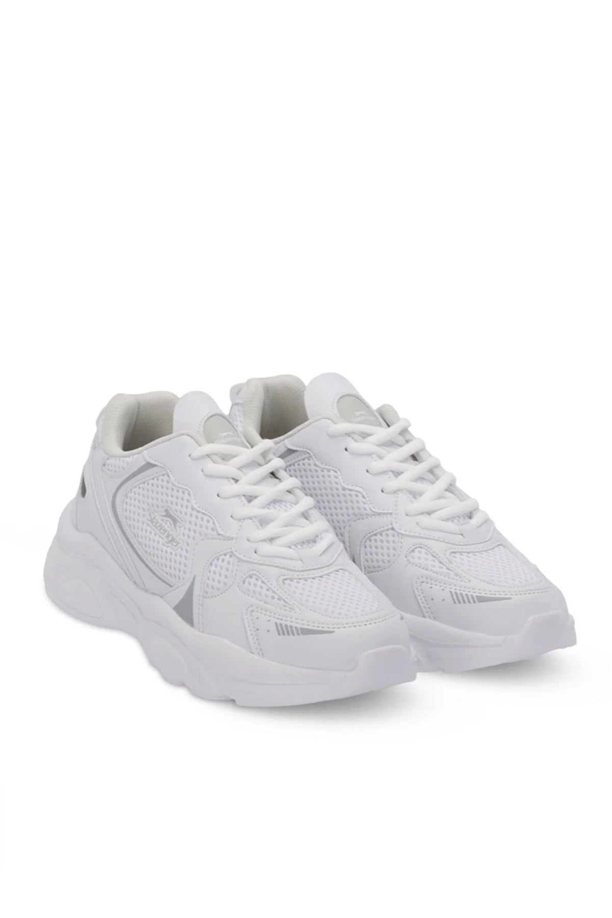 Slazenger Inferno White / Grey running shoes, view 2
