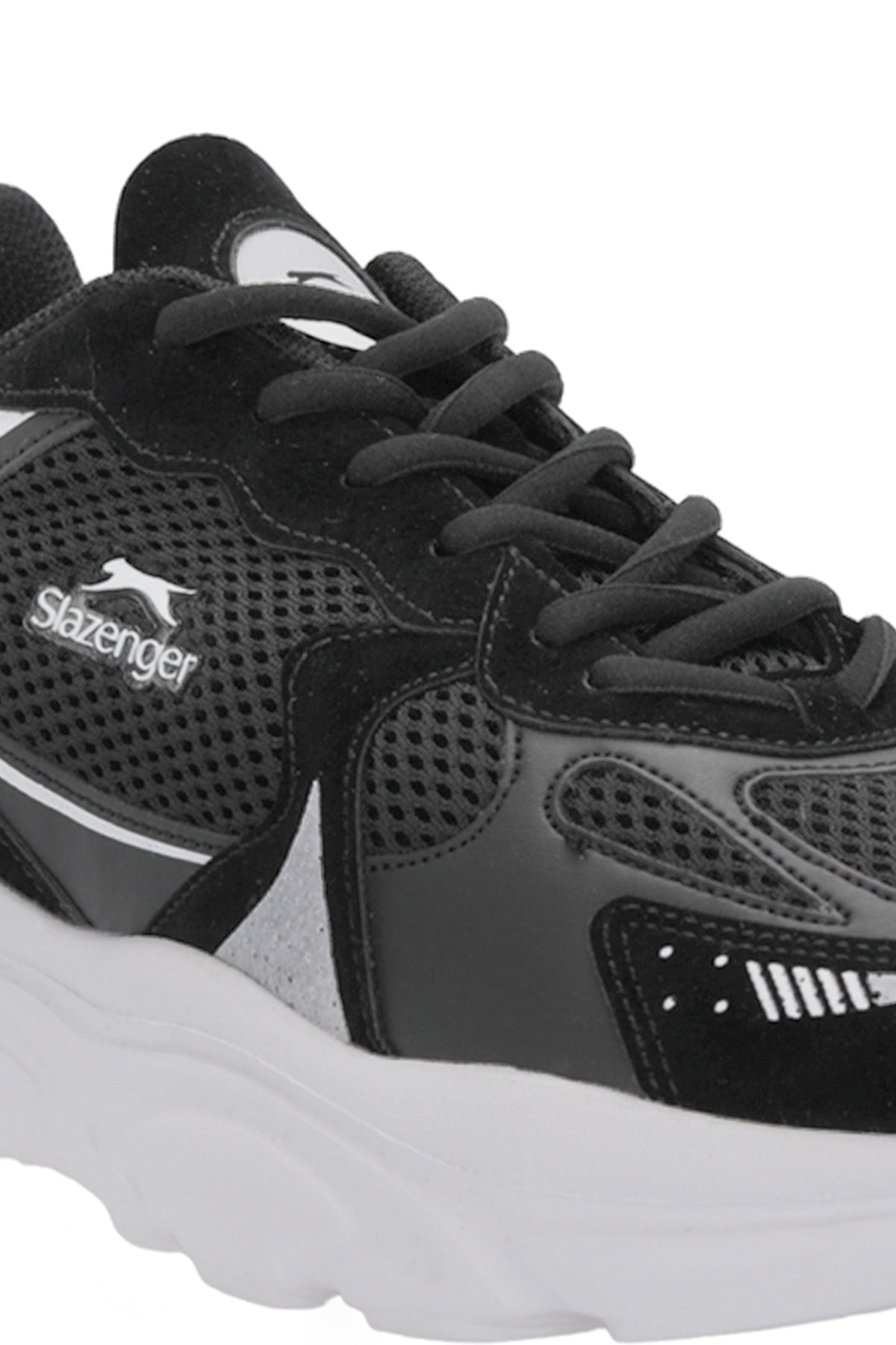 Slazenger Inferno Black / White running shoes, view 4