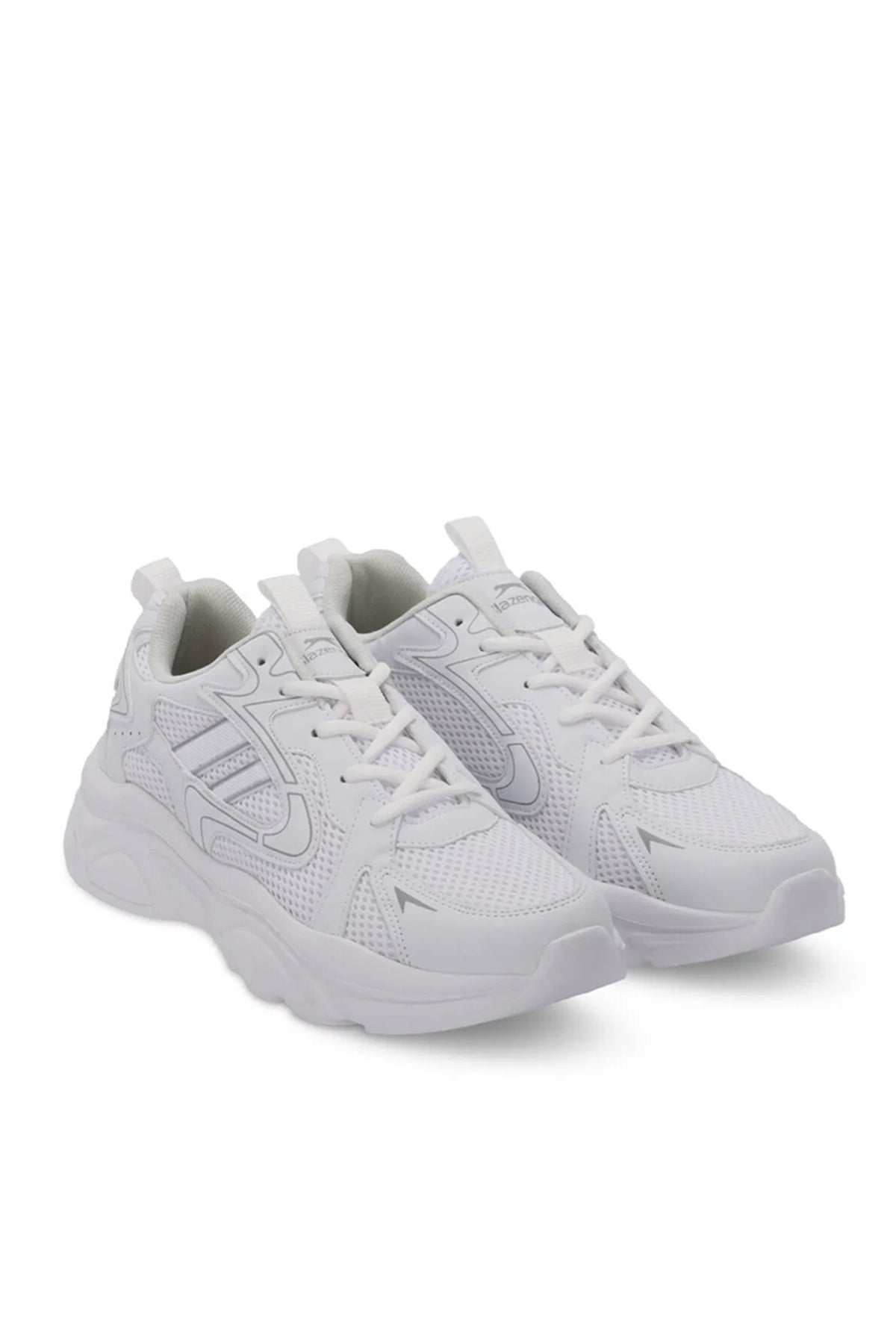 Slazenger Inmortal White / Grey running shoes, view 2