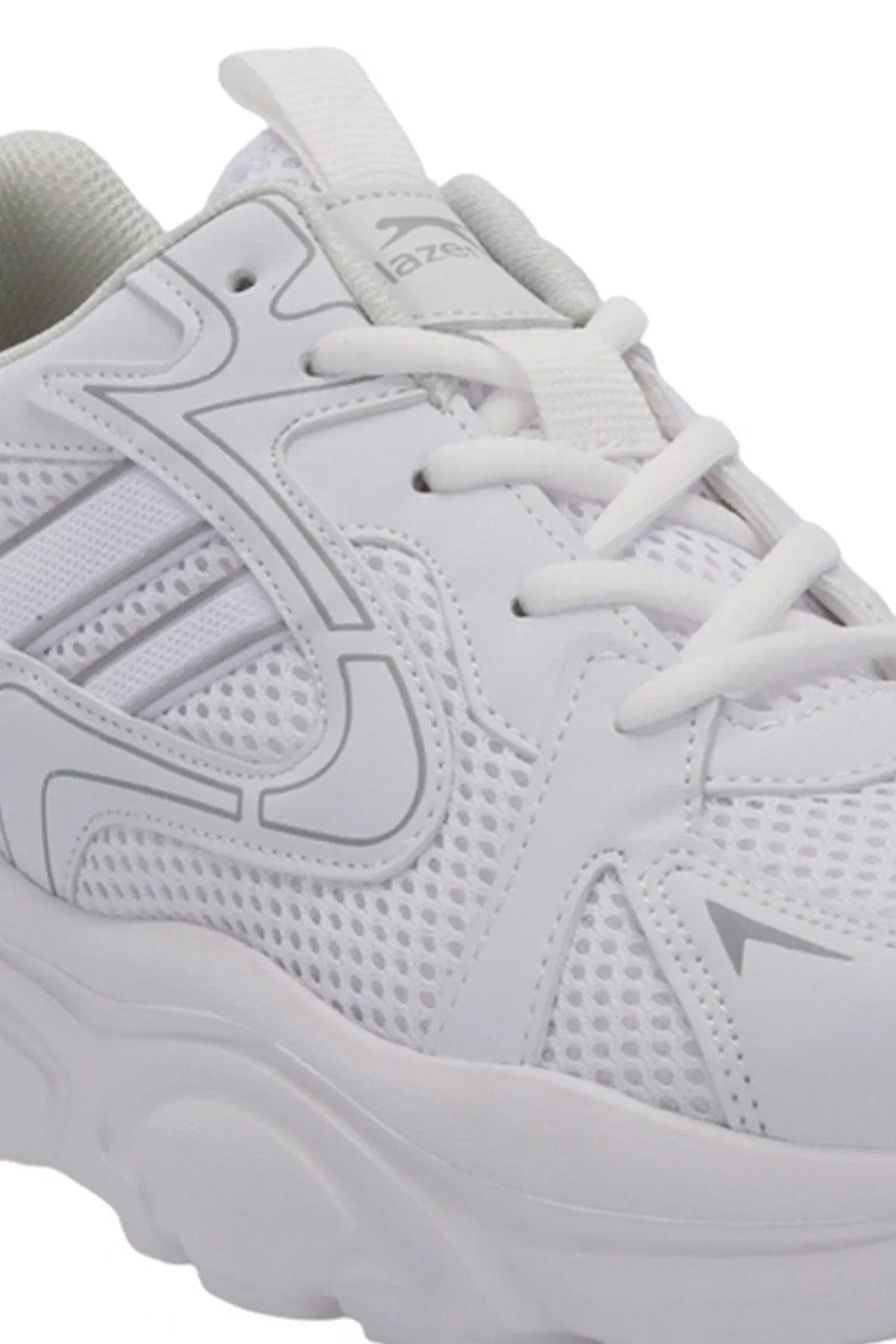 Slazenger Inmortal White / Grey running shoes, view 4
