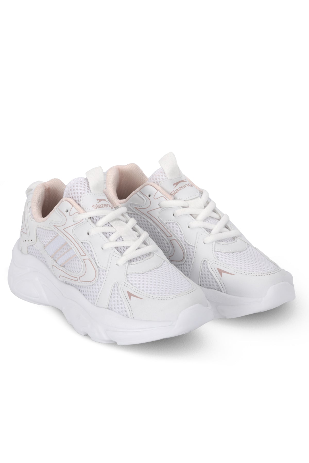 Slazenger Inmortal White / Pink running shoes, view 2