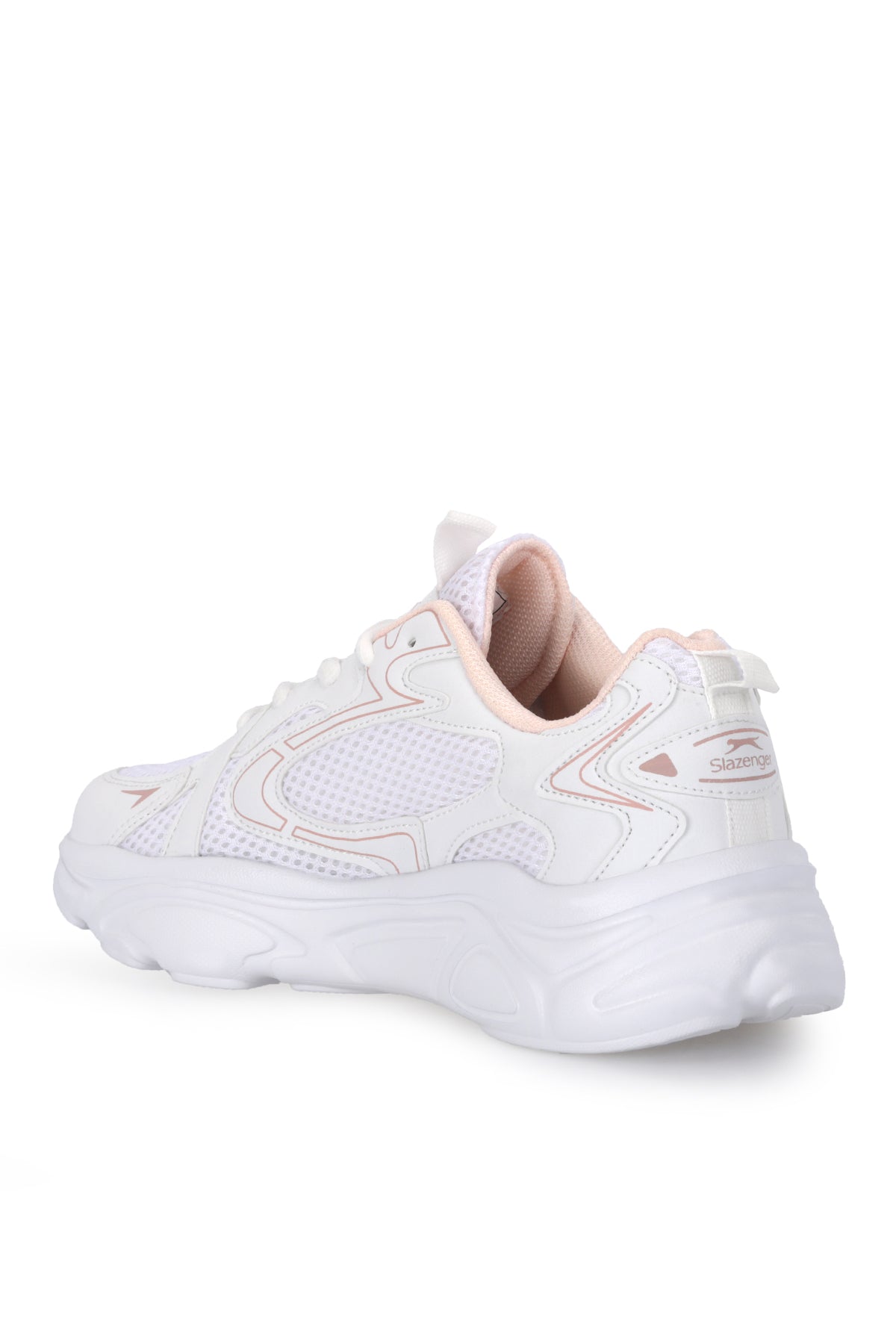 Slazenger Inmortal White / Pink running shoes, view 3