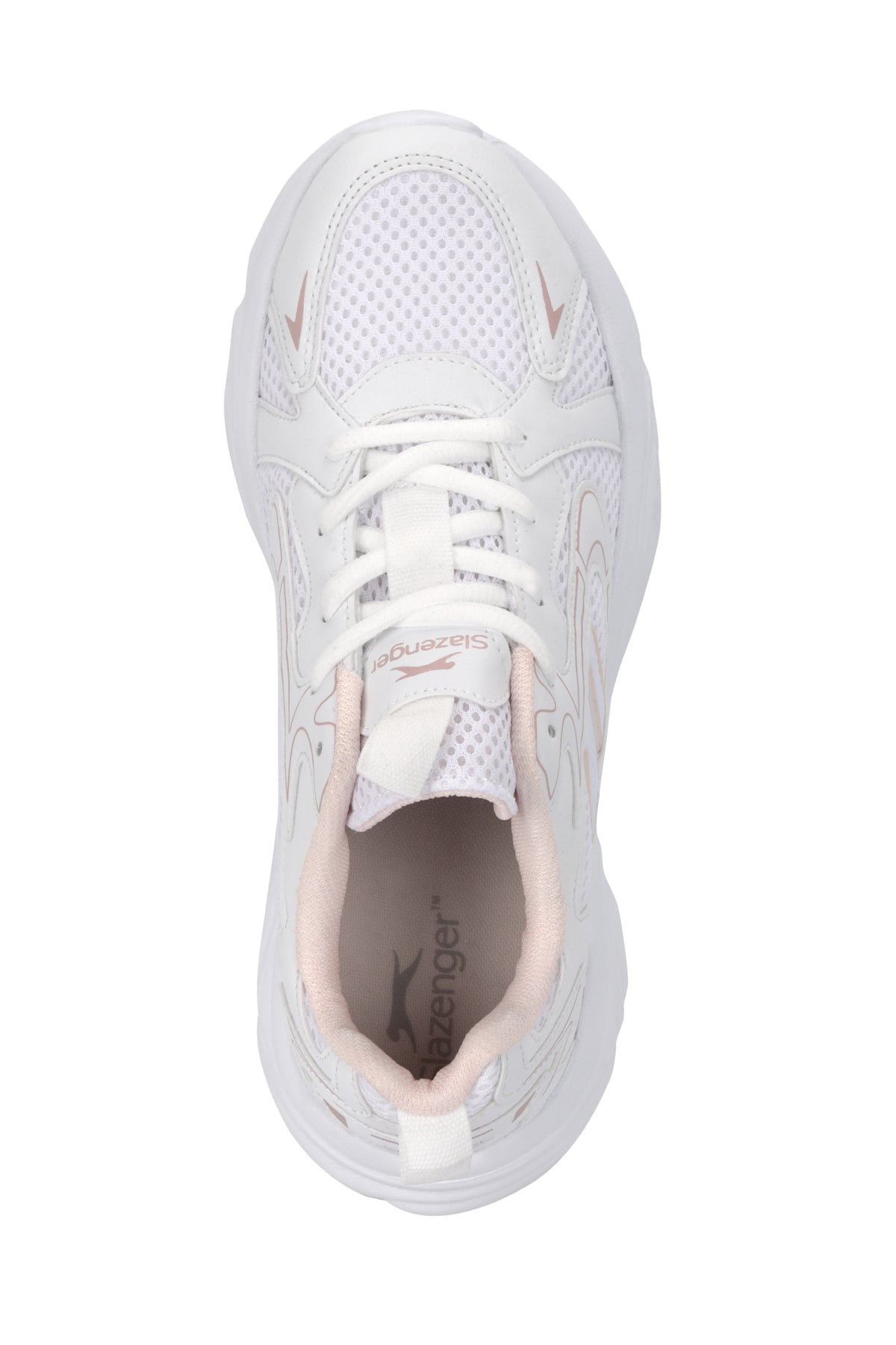 Slazenger Inmortal White / Pink running shoes, view 5