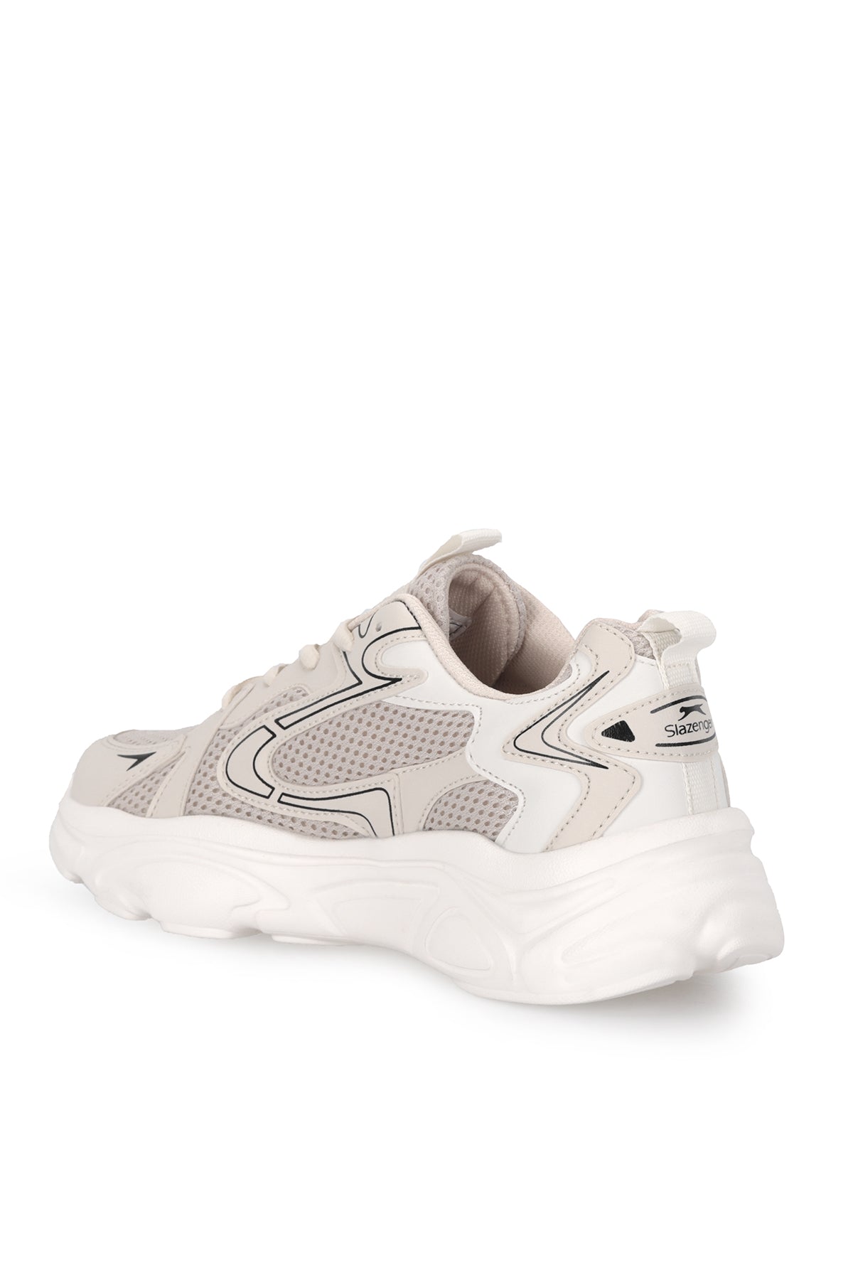 Slazenger Inmortal Beige / Black running shoes, view 3