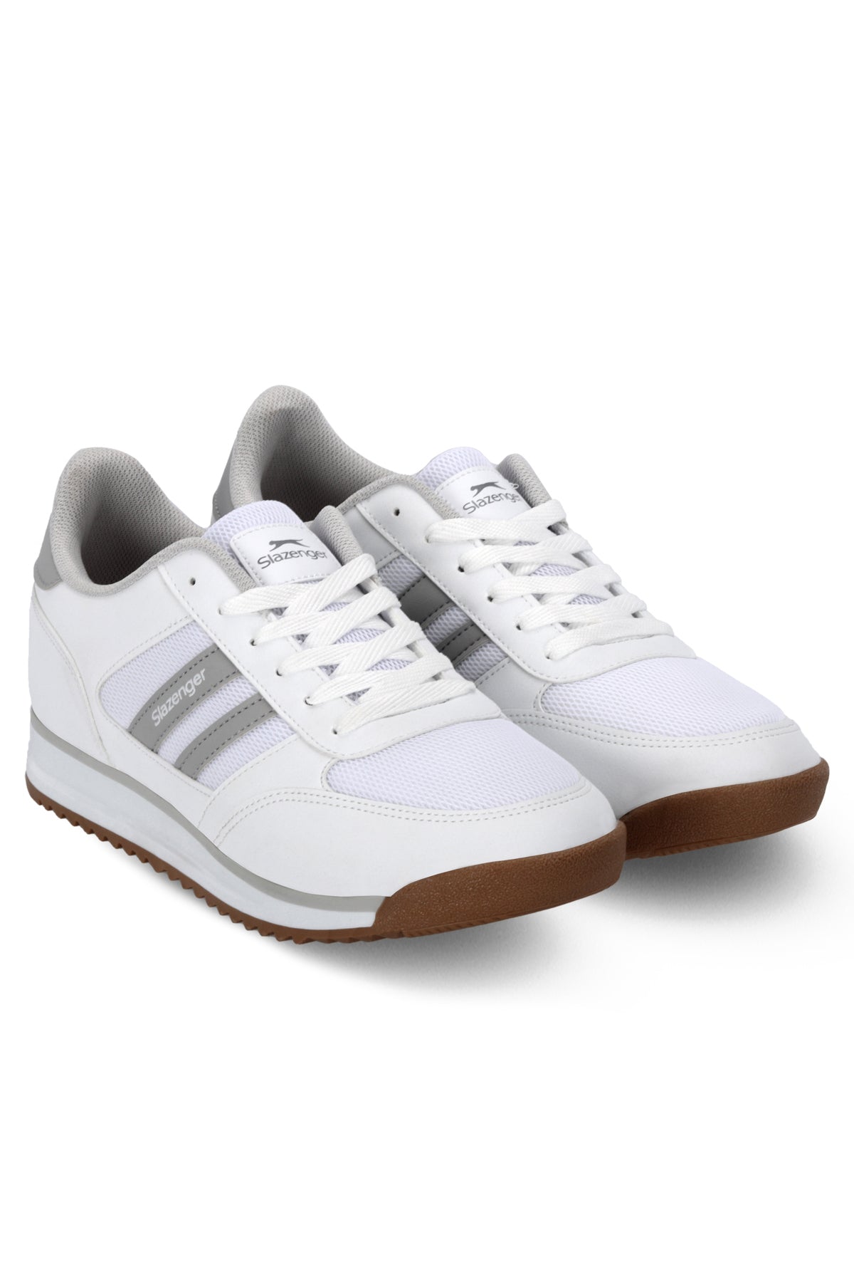 Slazenger Orvion White / Grey sneakers, view 2