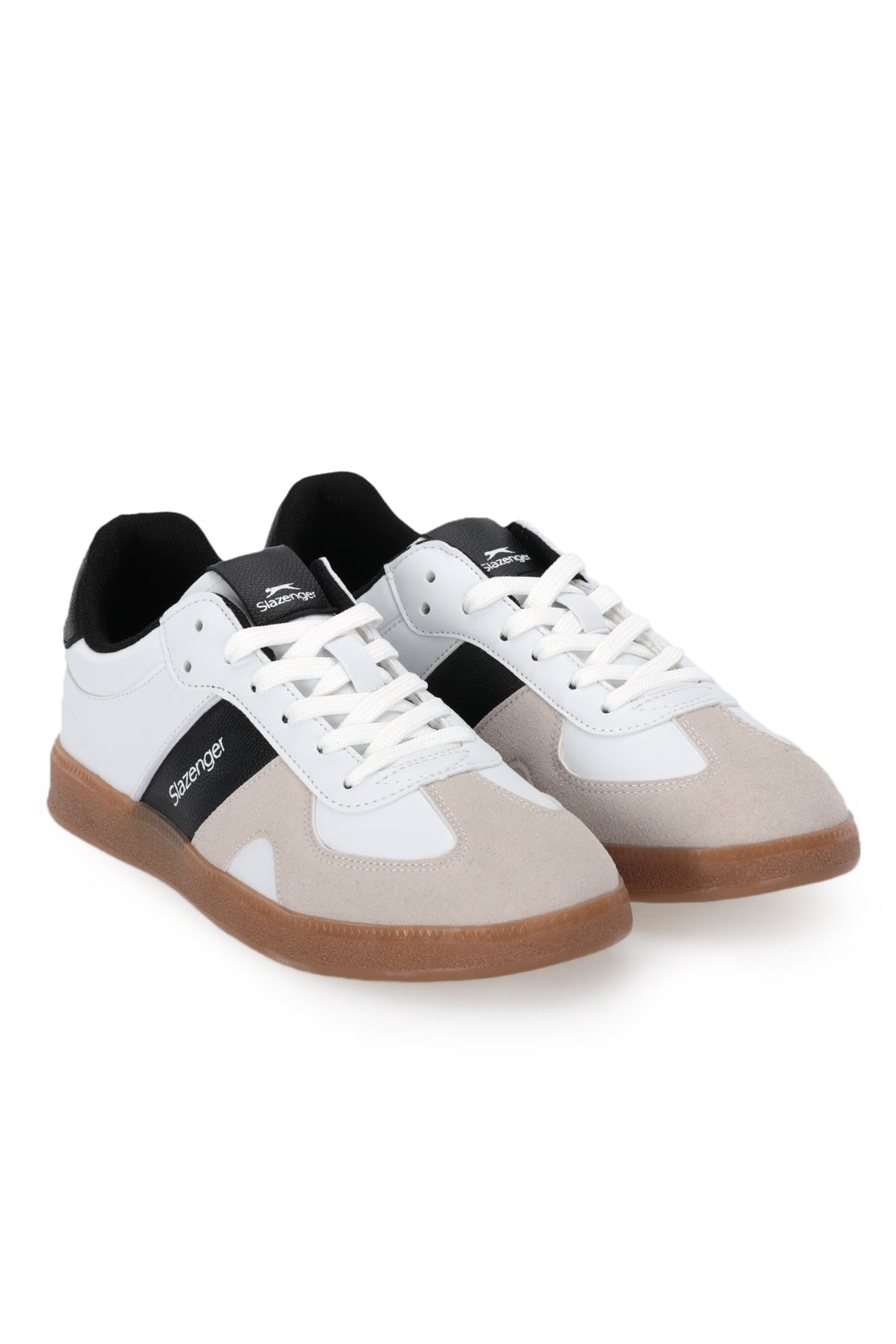 Slazenger Factory White / Black sneakers, view 2