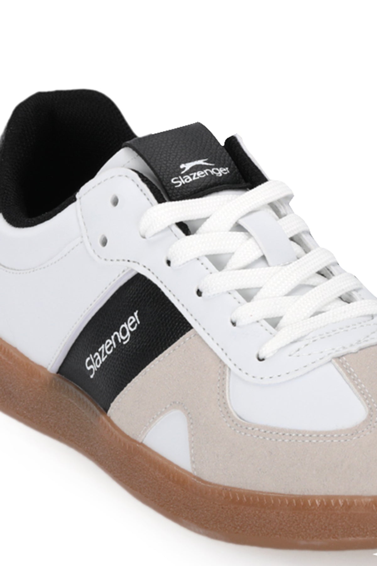 Slazenger Factory White / Black sneakers, view 4