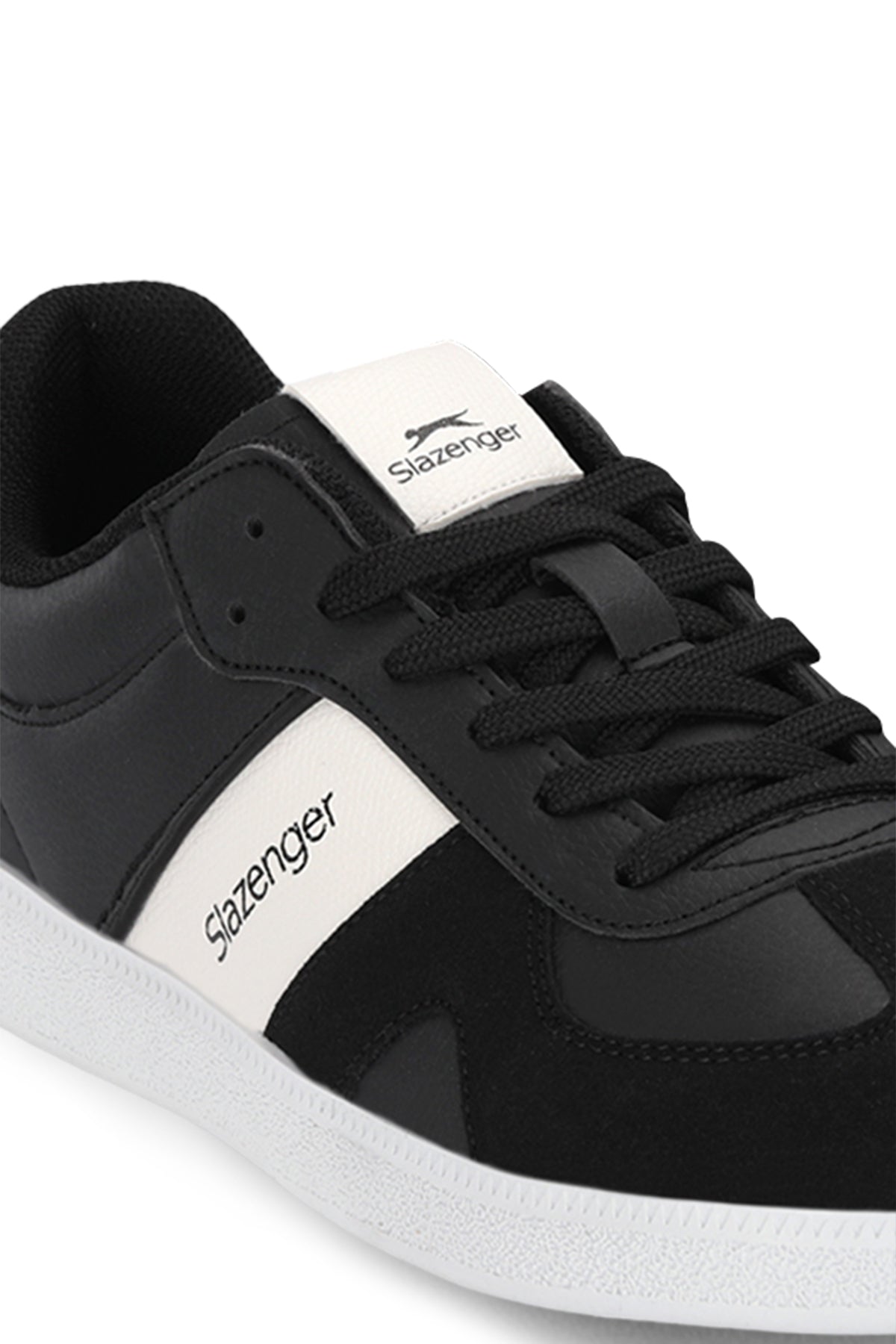 Slazenger Factory Black / White sneakers, view 4