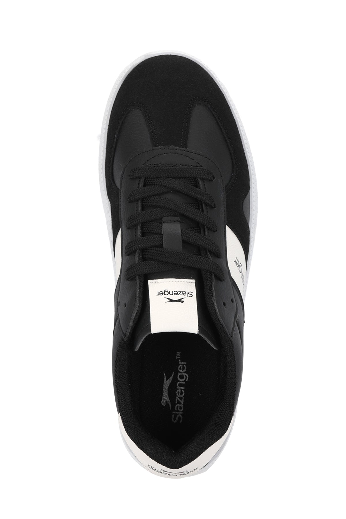 Slazenger Factory Black / White sneakers, view 5