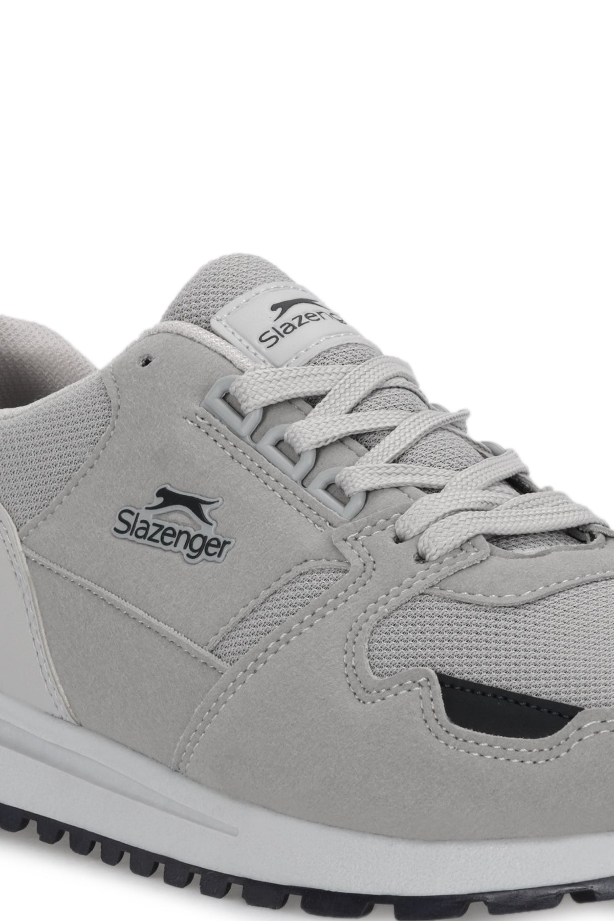 Slazenger Preston Grey / Navy sneakers, view 4