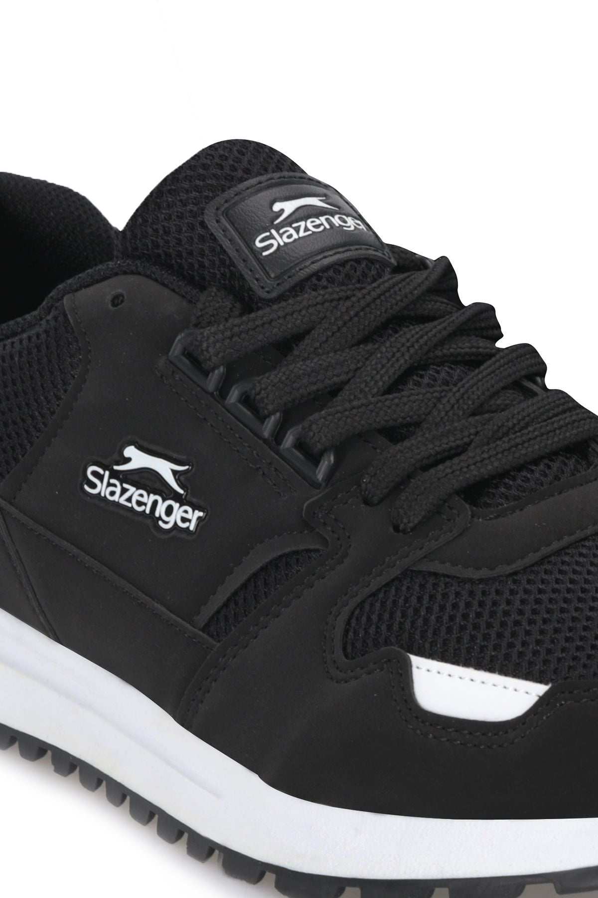 Slazenger Preston Black / White sneakers, view 4