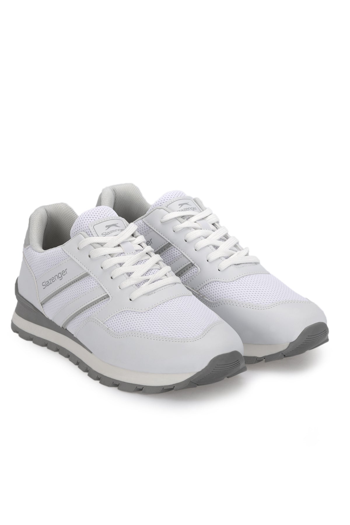 Slazenger Sanchez White / Grey sneakers, view 2