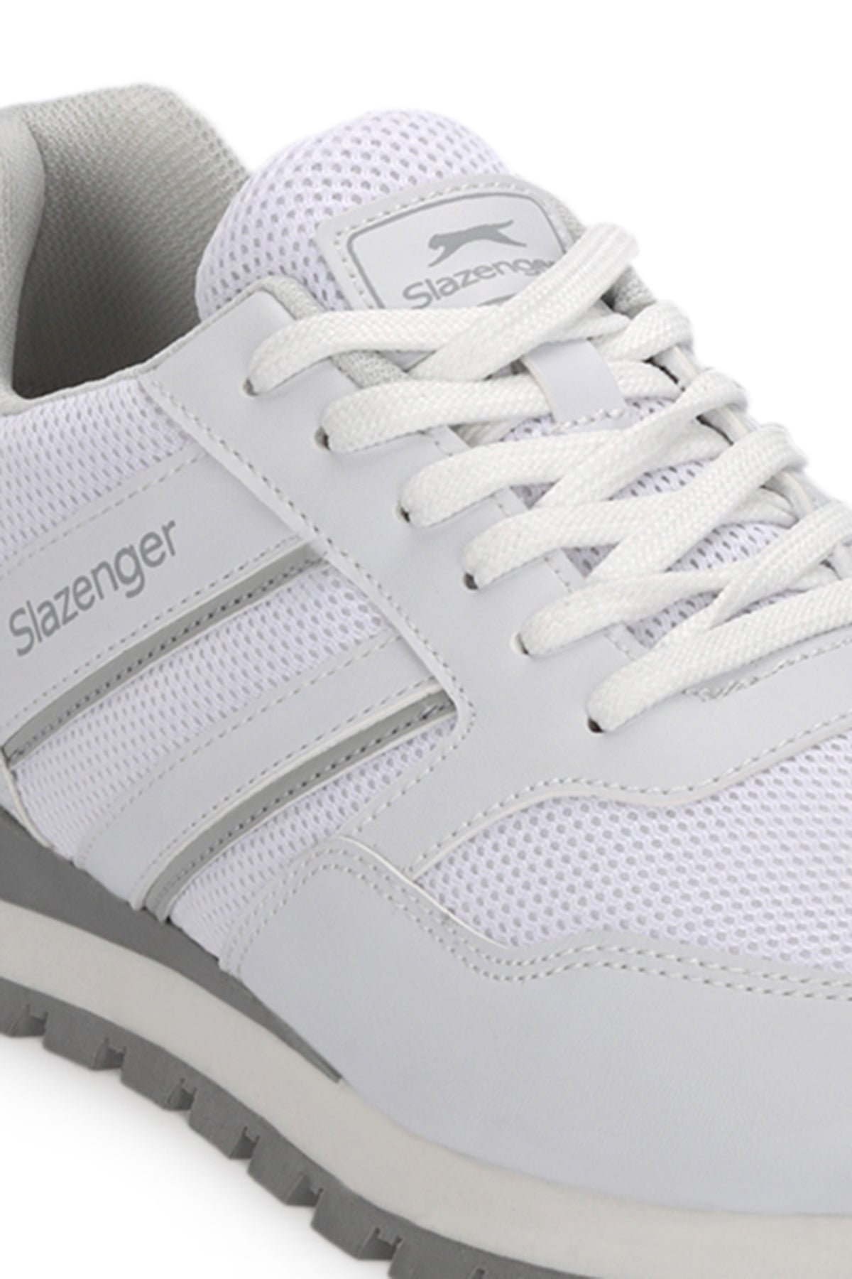 Slazenger Sanchez White / Grey sneakers, view 4