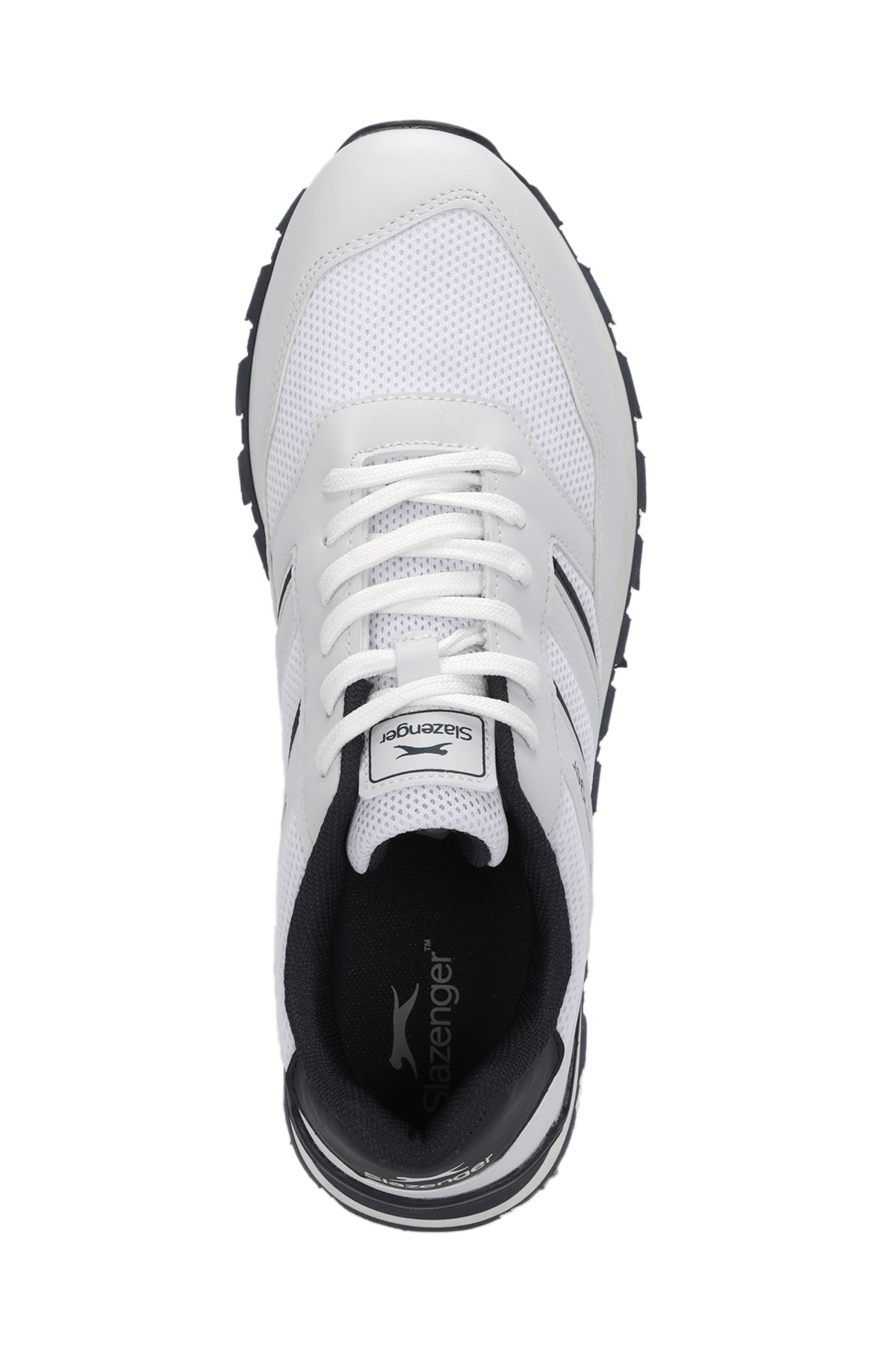 Slazenger Sanchez White / Navy sneakers, view 5