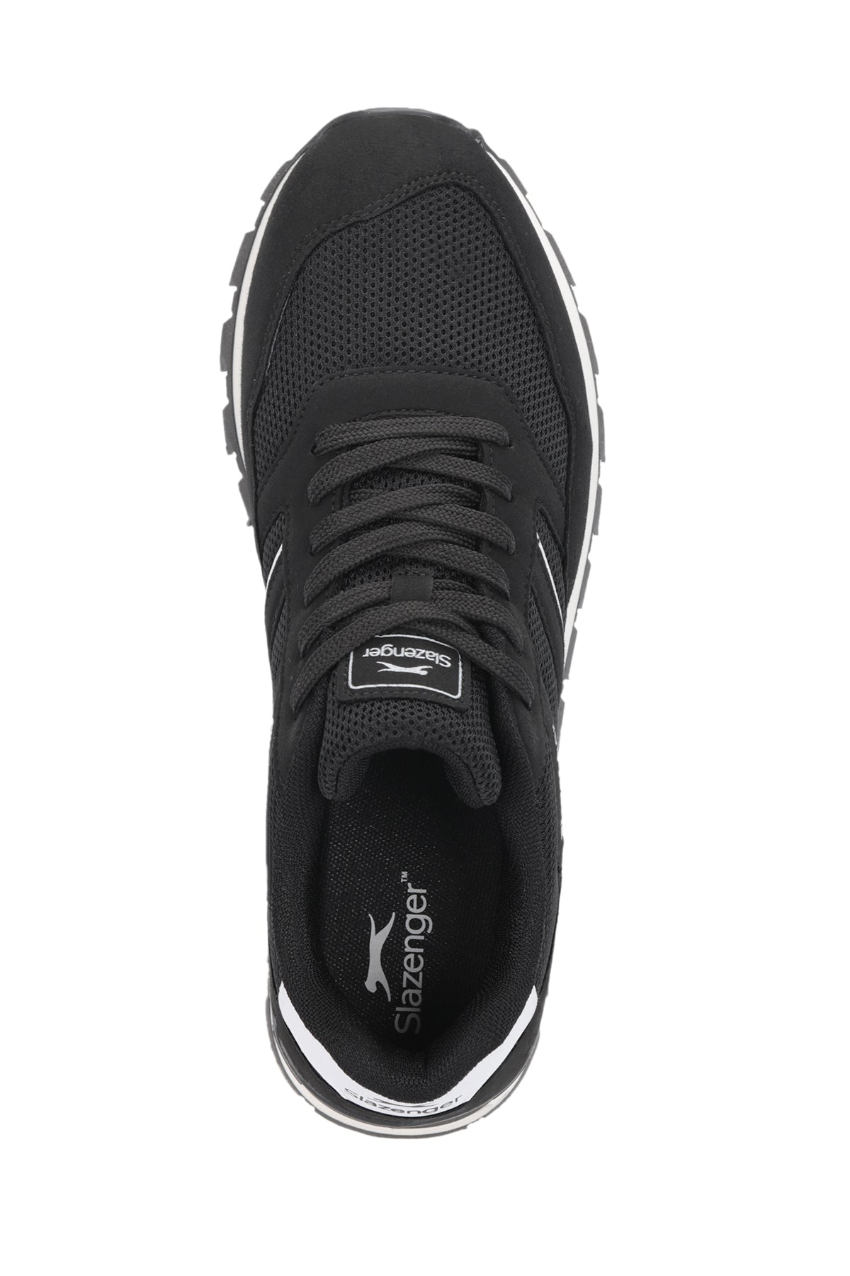 Slazenger Sanchez Black / White sneakers, view 5