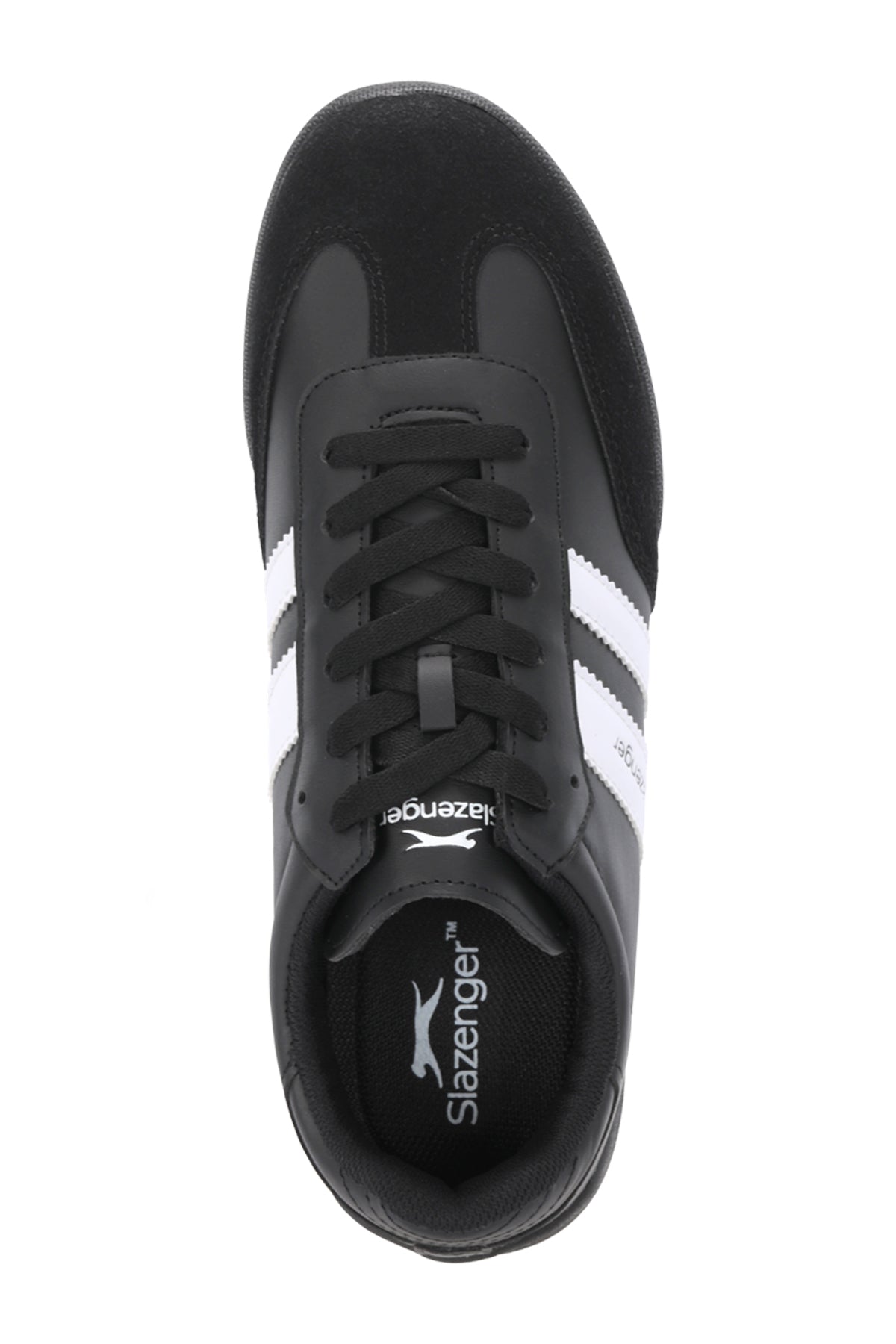 Slazenger Dakota Black / White sneakers, view 5